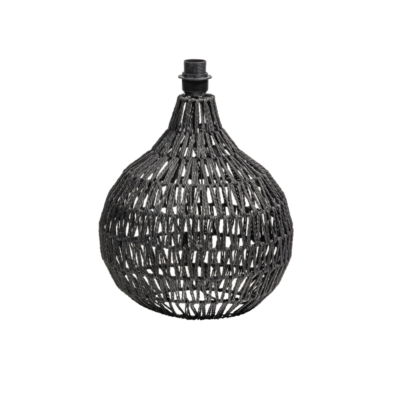 Podstavec stolnej lampy MACY čierny