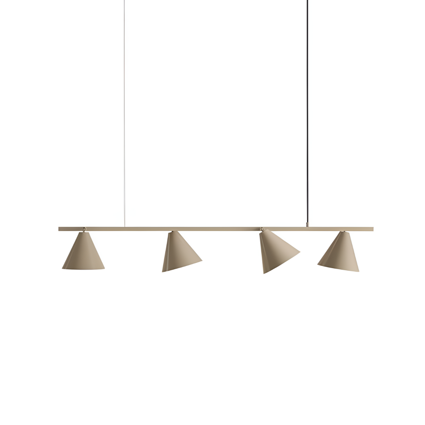 Závesná lampa FORM QUATRO béžová