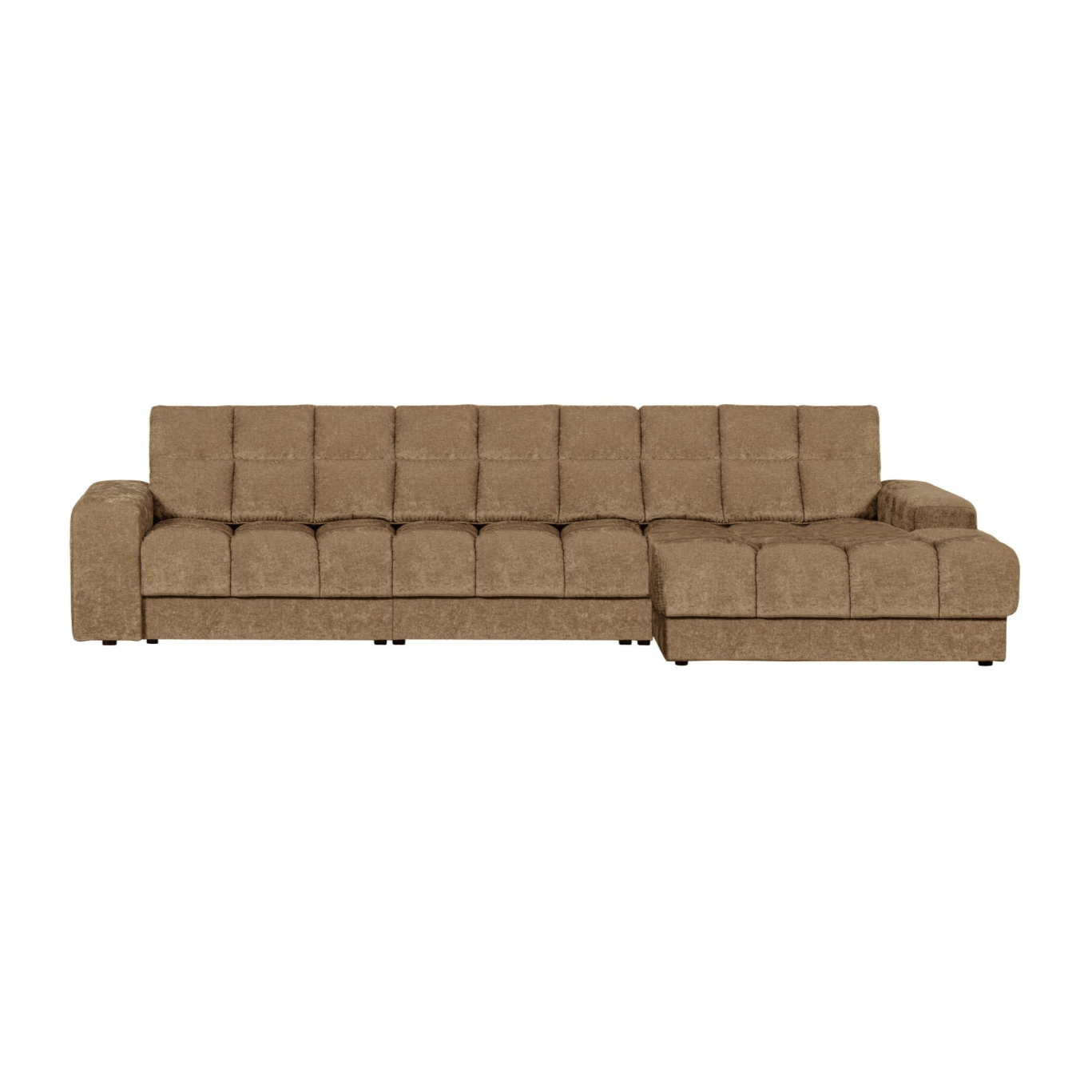 Right-sided Corner Sofa SECOND DATE Sand
