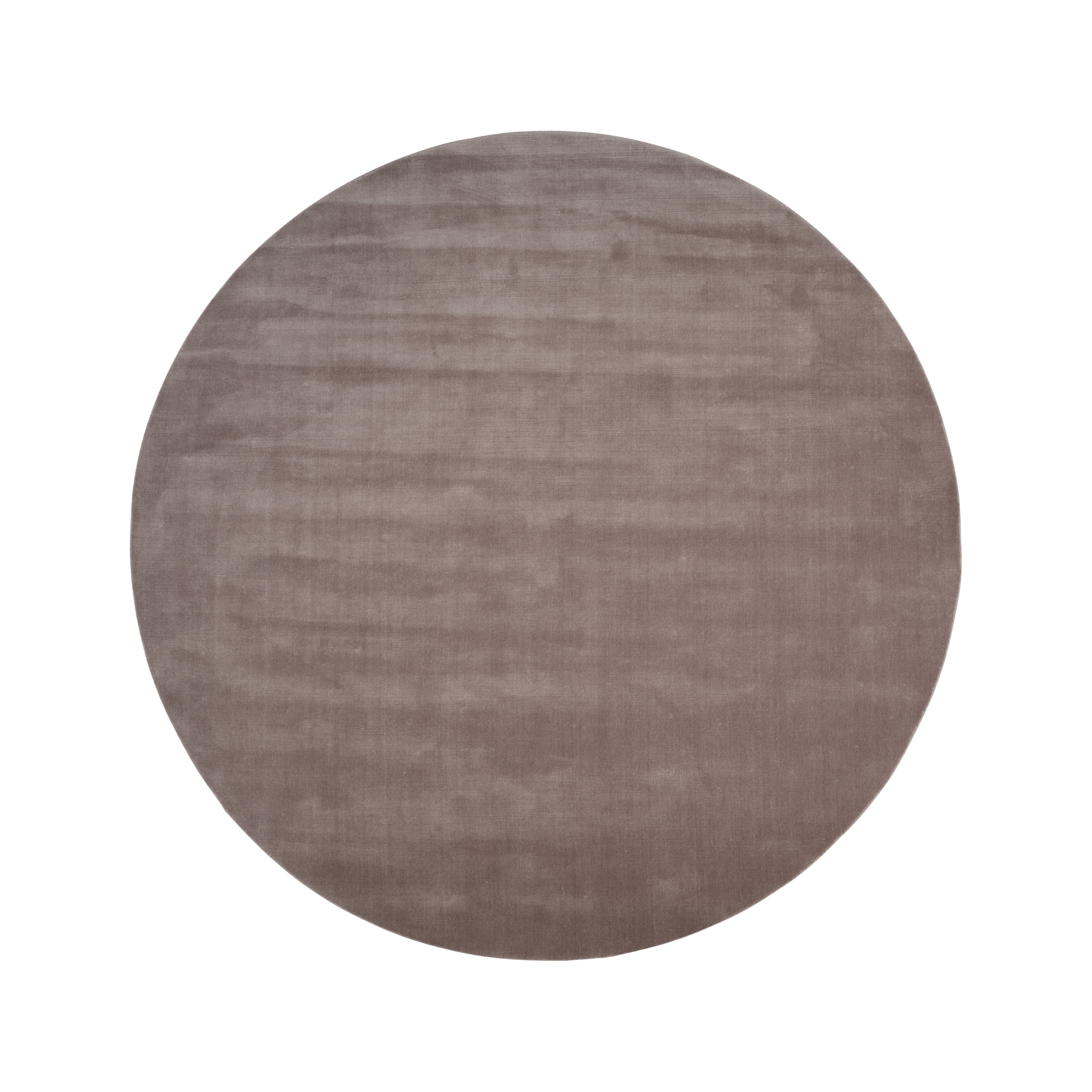 Round rug HALO CLOUD - MARBLE brown