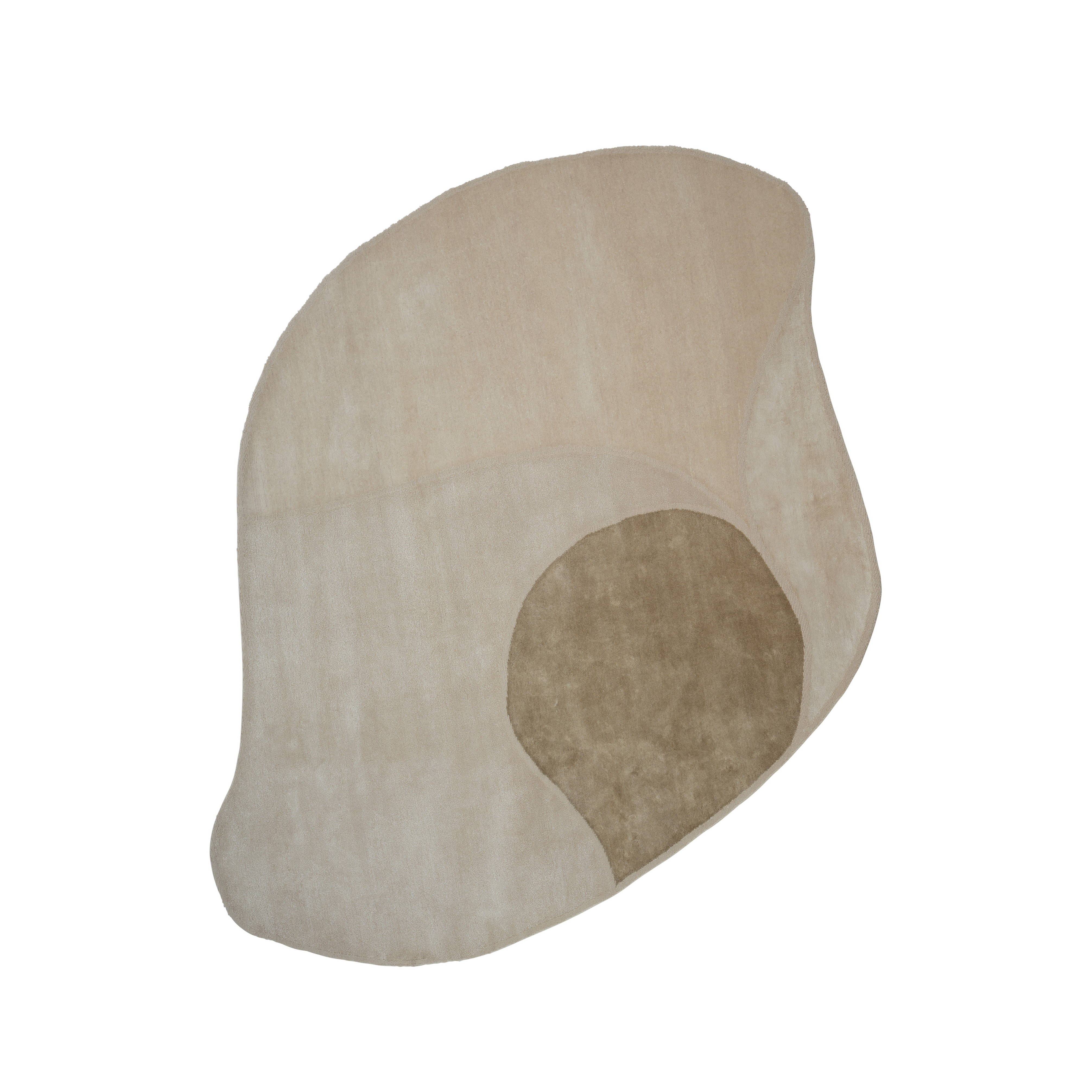 Oval rug SHOAL DREAM beige