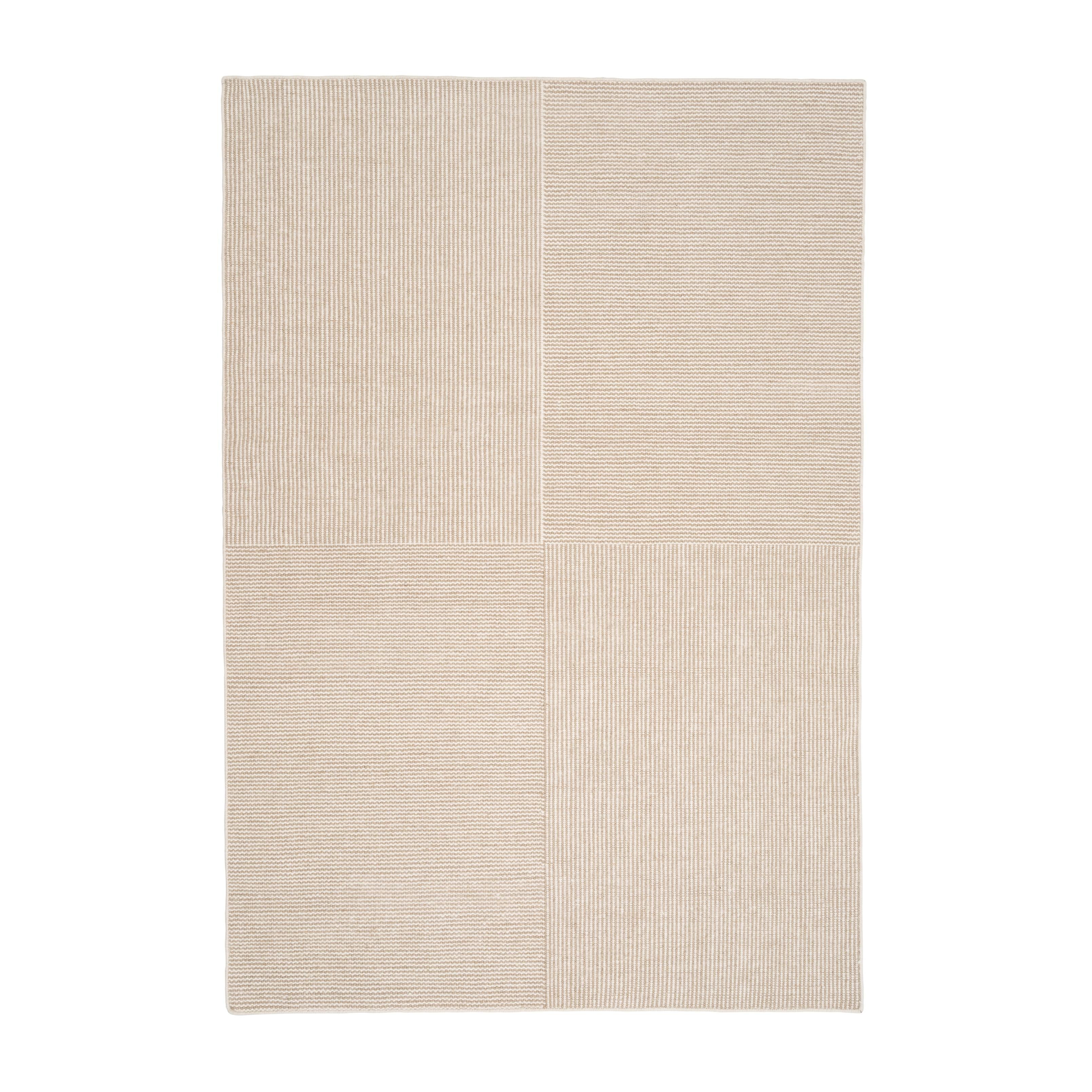 KENT rug white with beige