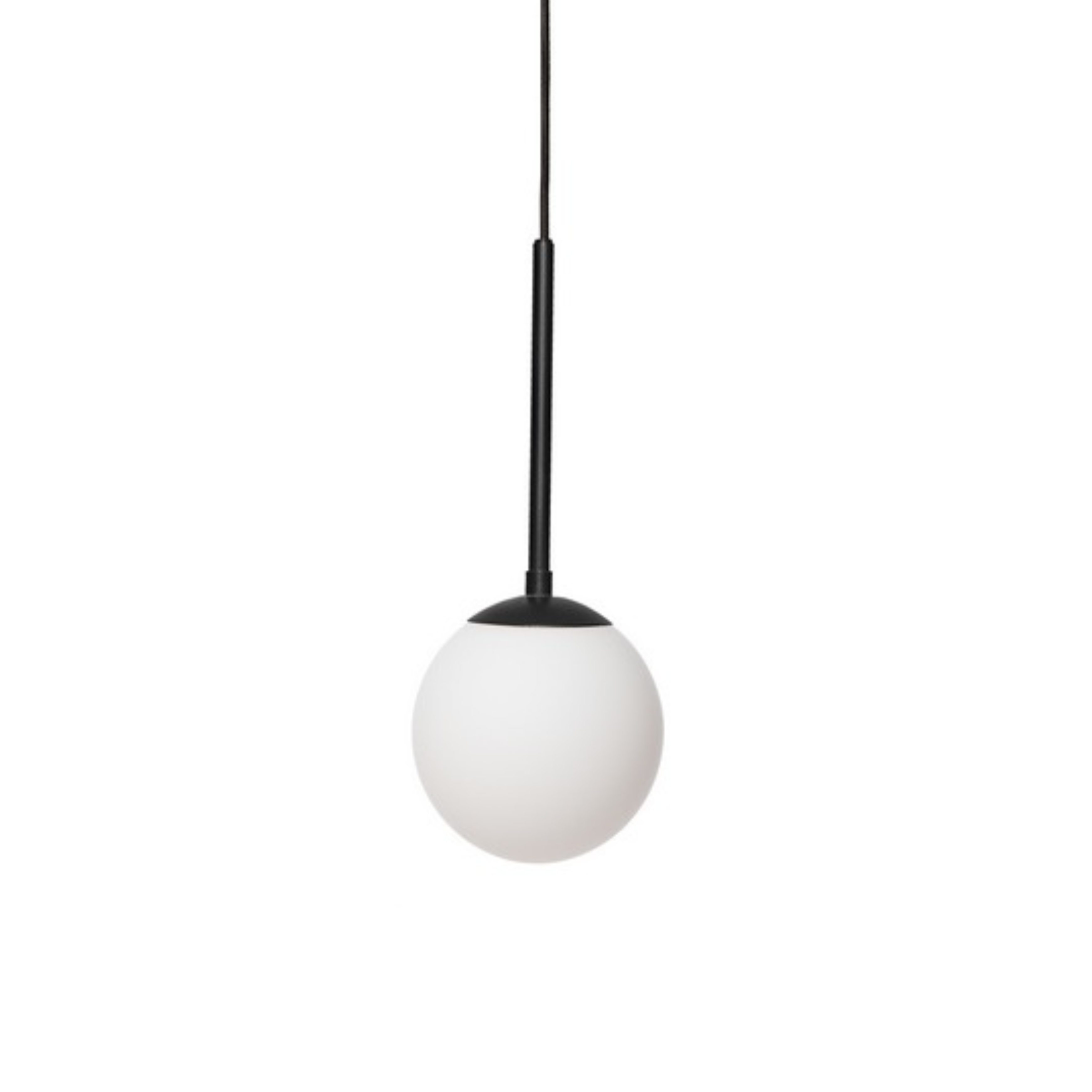 Závesná lampa LAMIA čierna