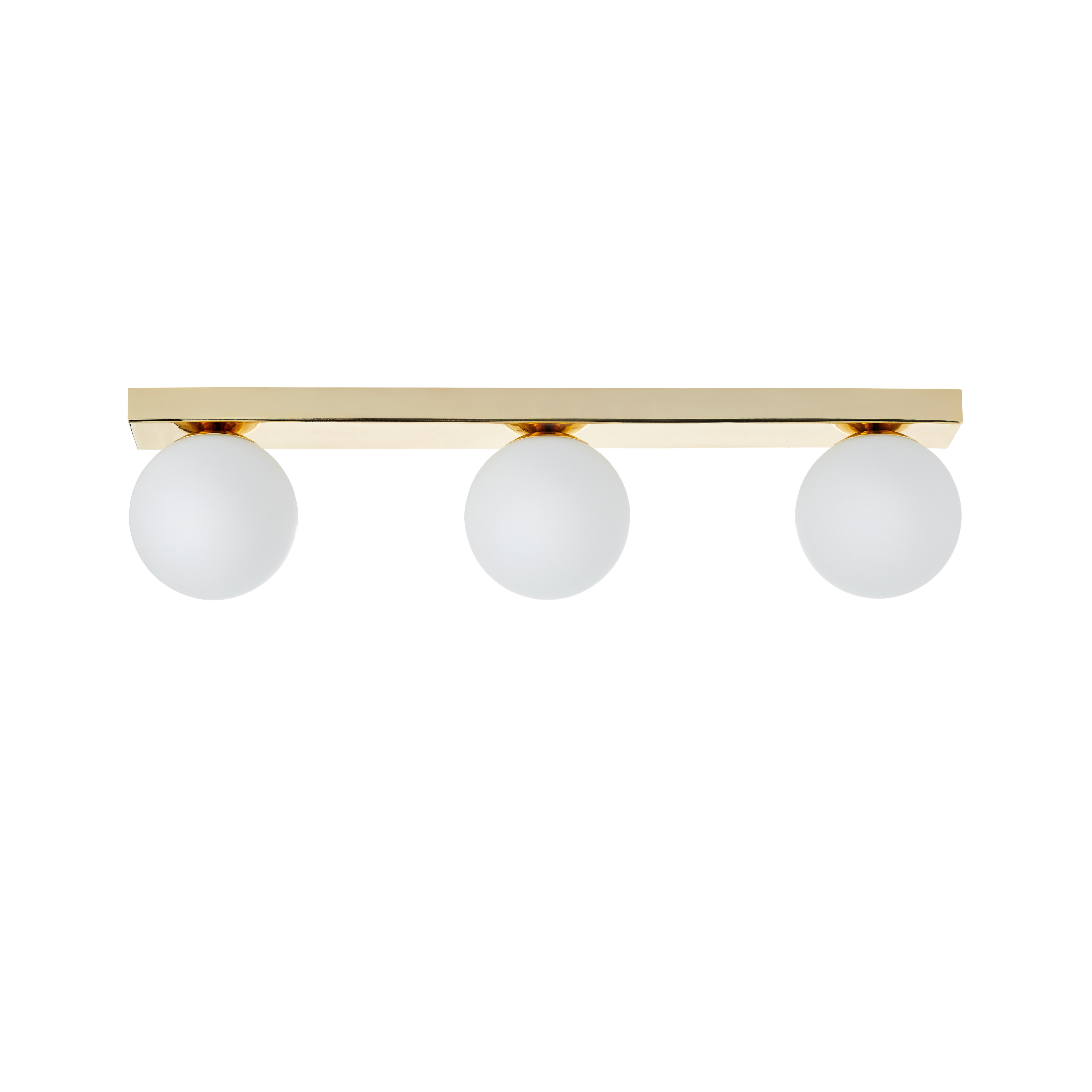 Three-point wall lamp MIJA gold