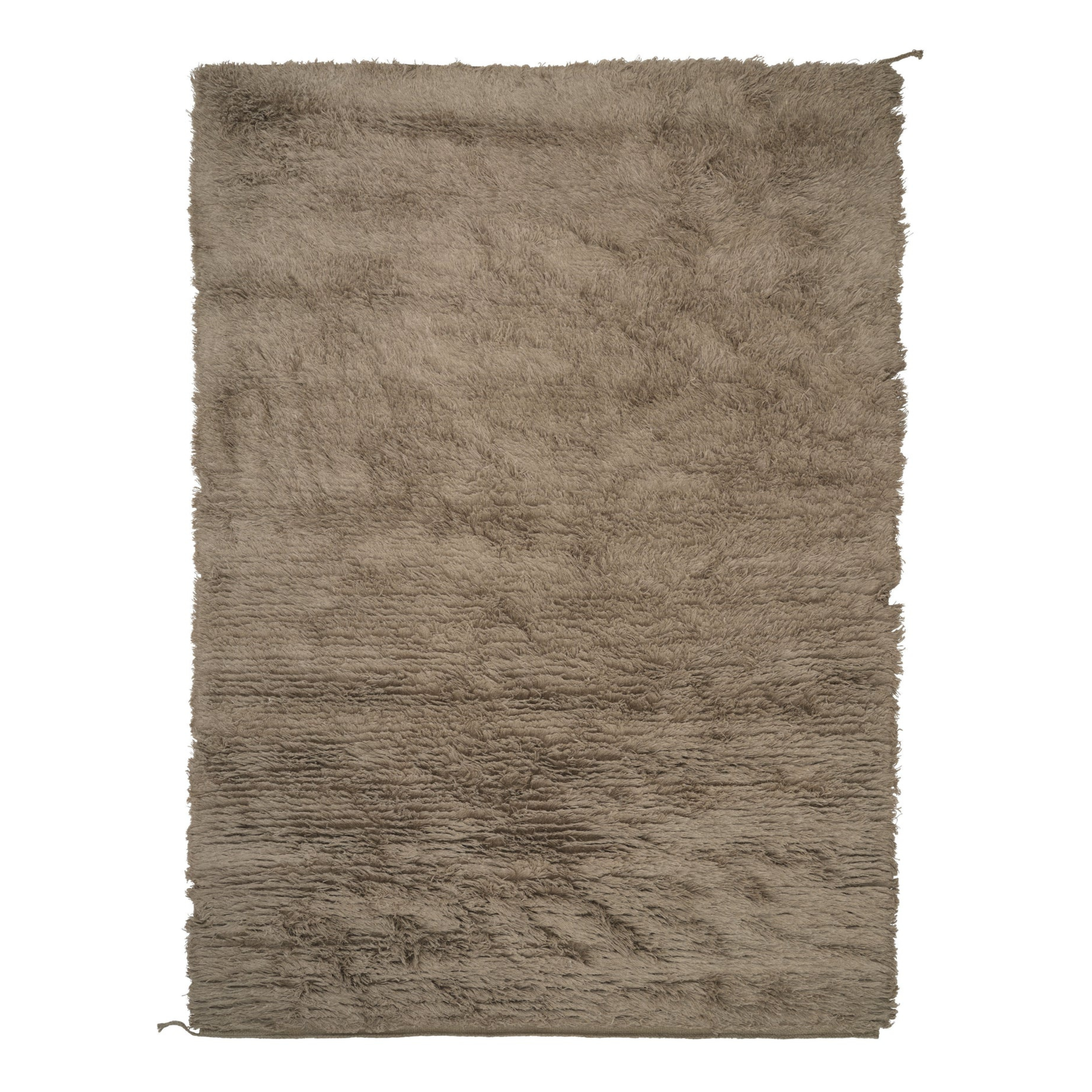 LUMINARY SUN Beige Rug with Long Pile