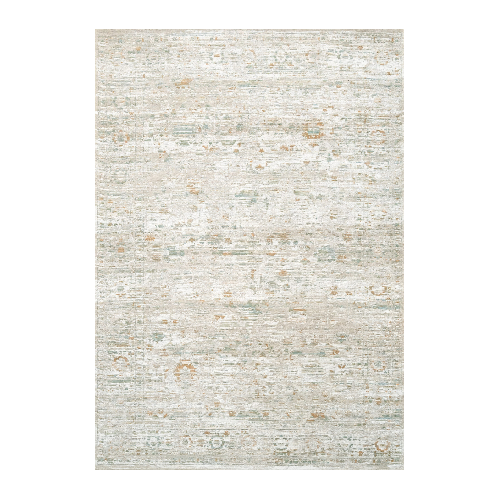Carpet Ushak Yeniki Light light gray