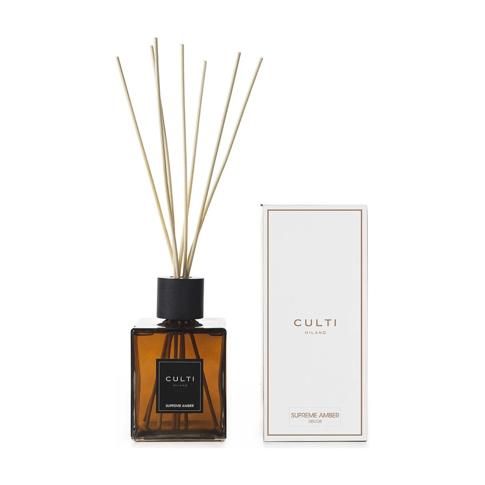 Aromatický difuzér DECOR - SLASSIC SUPREME s vôňou kadidla, chinotta, čiernej vanilky a pačuli.
