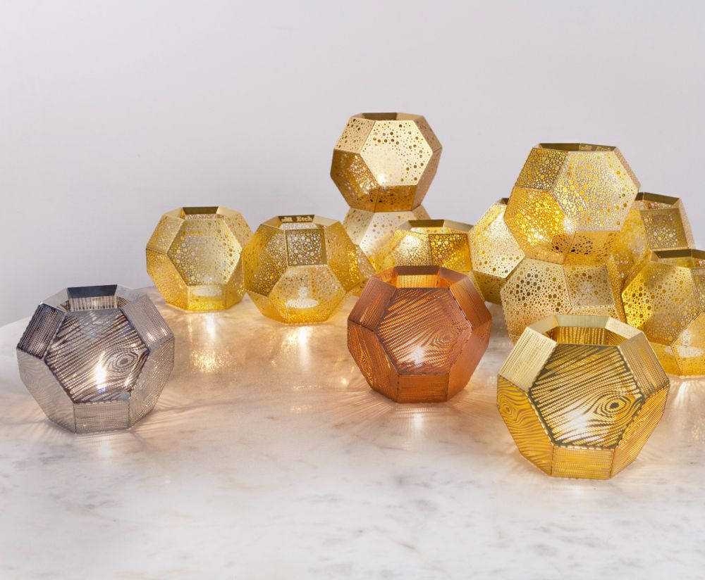 Sviečnik ETCH mosadzný