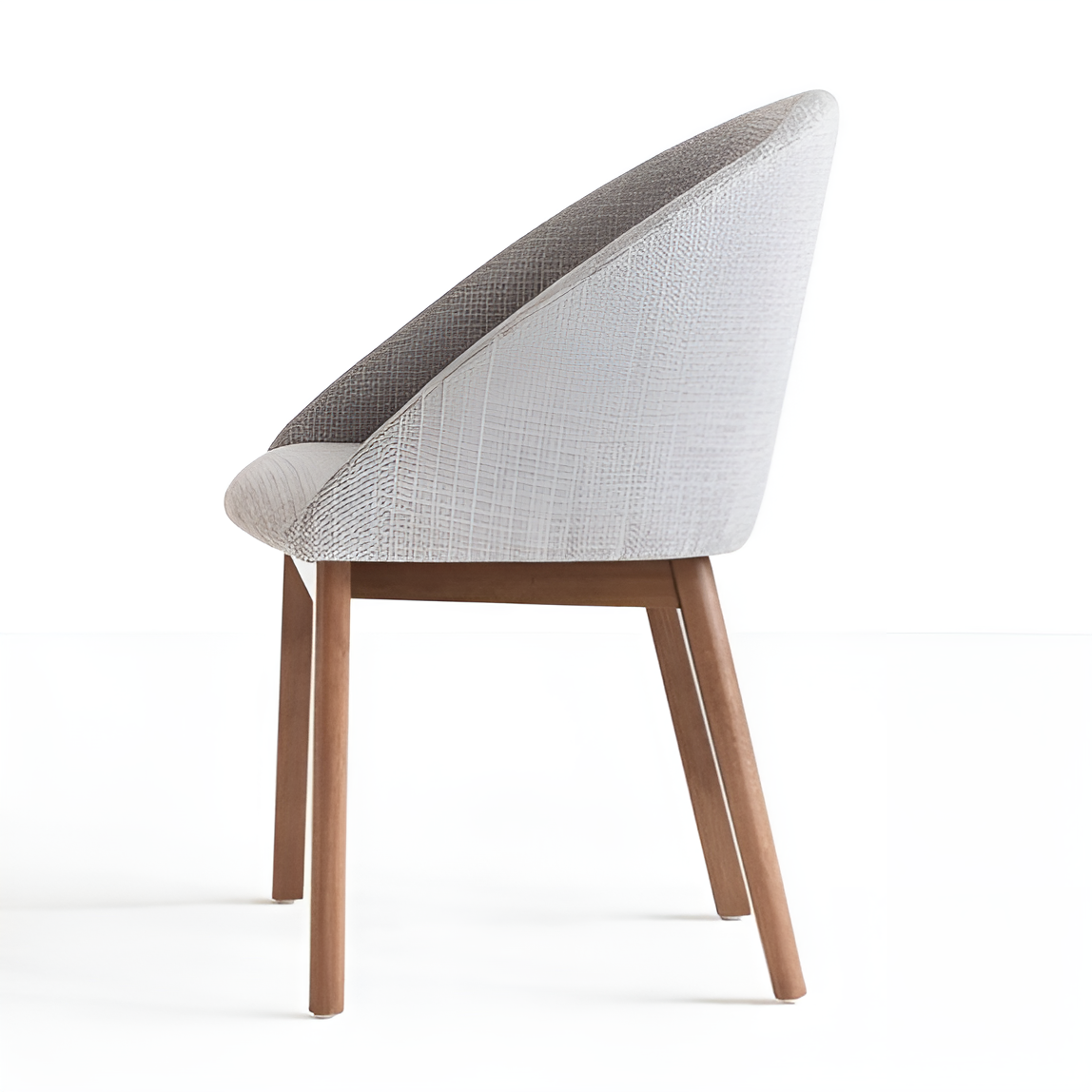 Stolička POP A-1901 s drevenou základňou