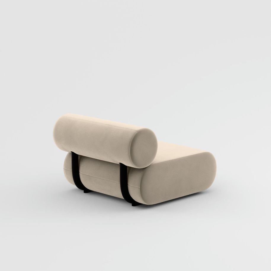 FAT modular sofa - Central upholstered module