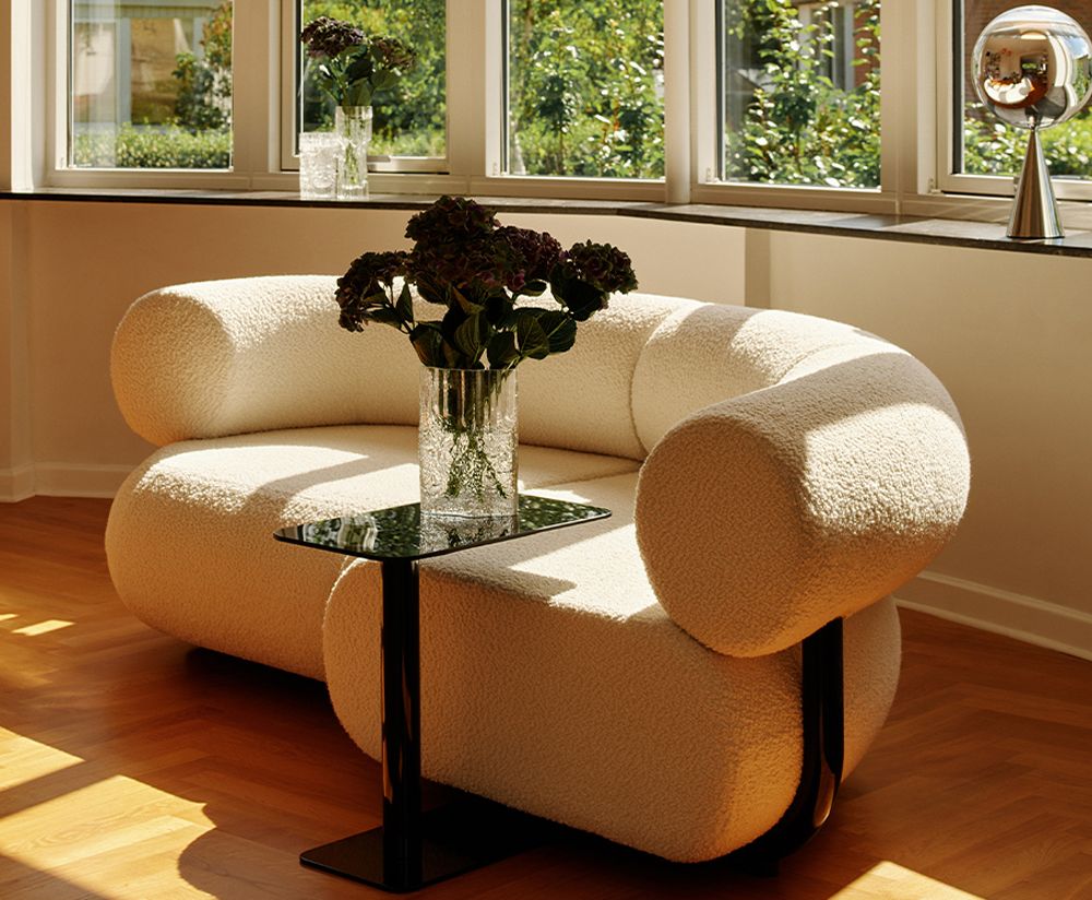 Sofa modulárna FAT - čalúnený rohový modul