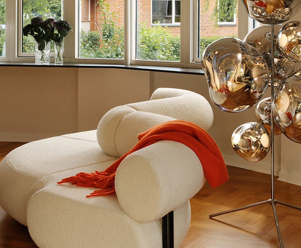 Sofa modulárna FAT - čalúnený rohový modul