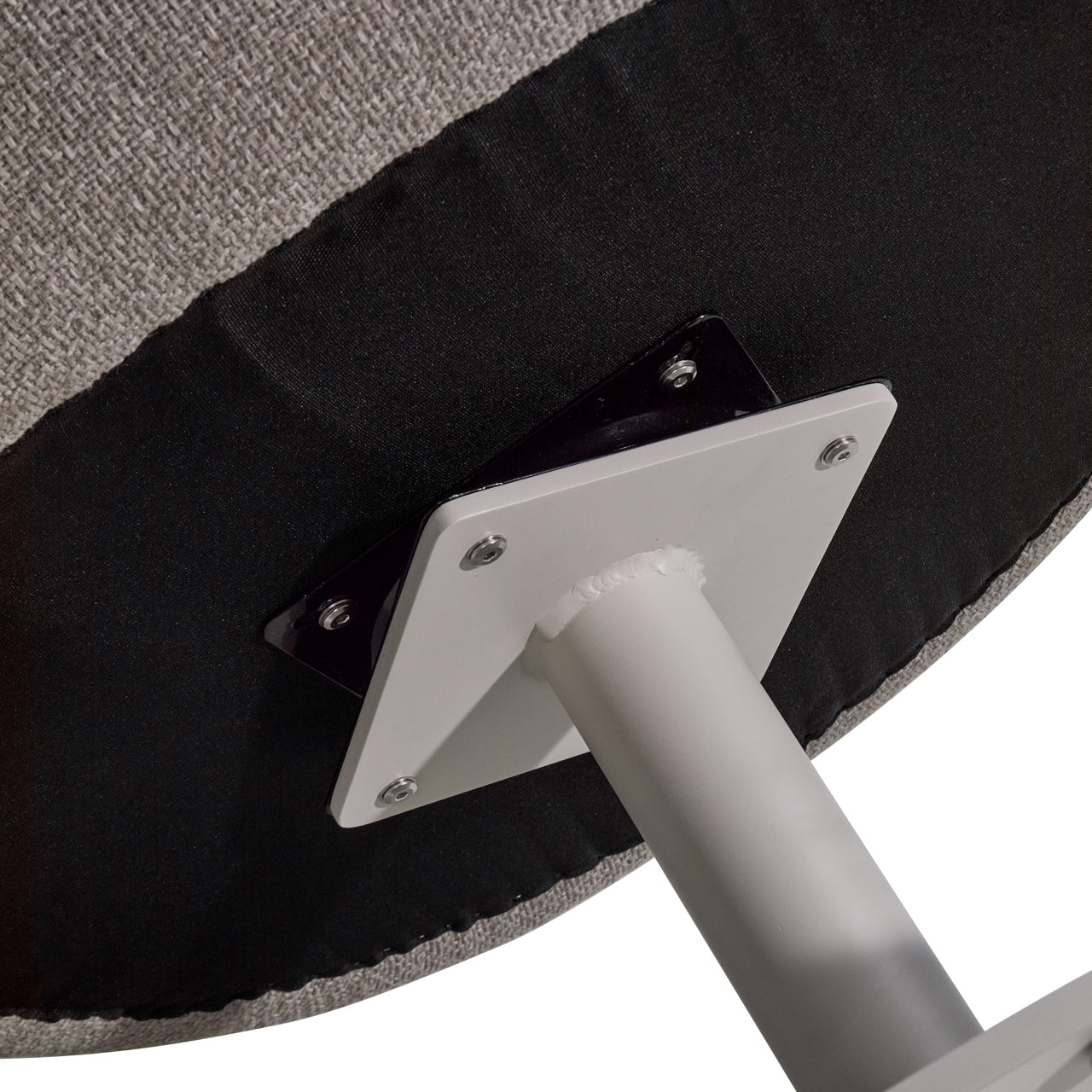 MASON Swivel Outdoor Chair in Gray Beige