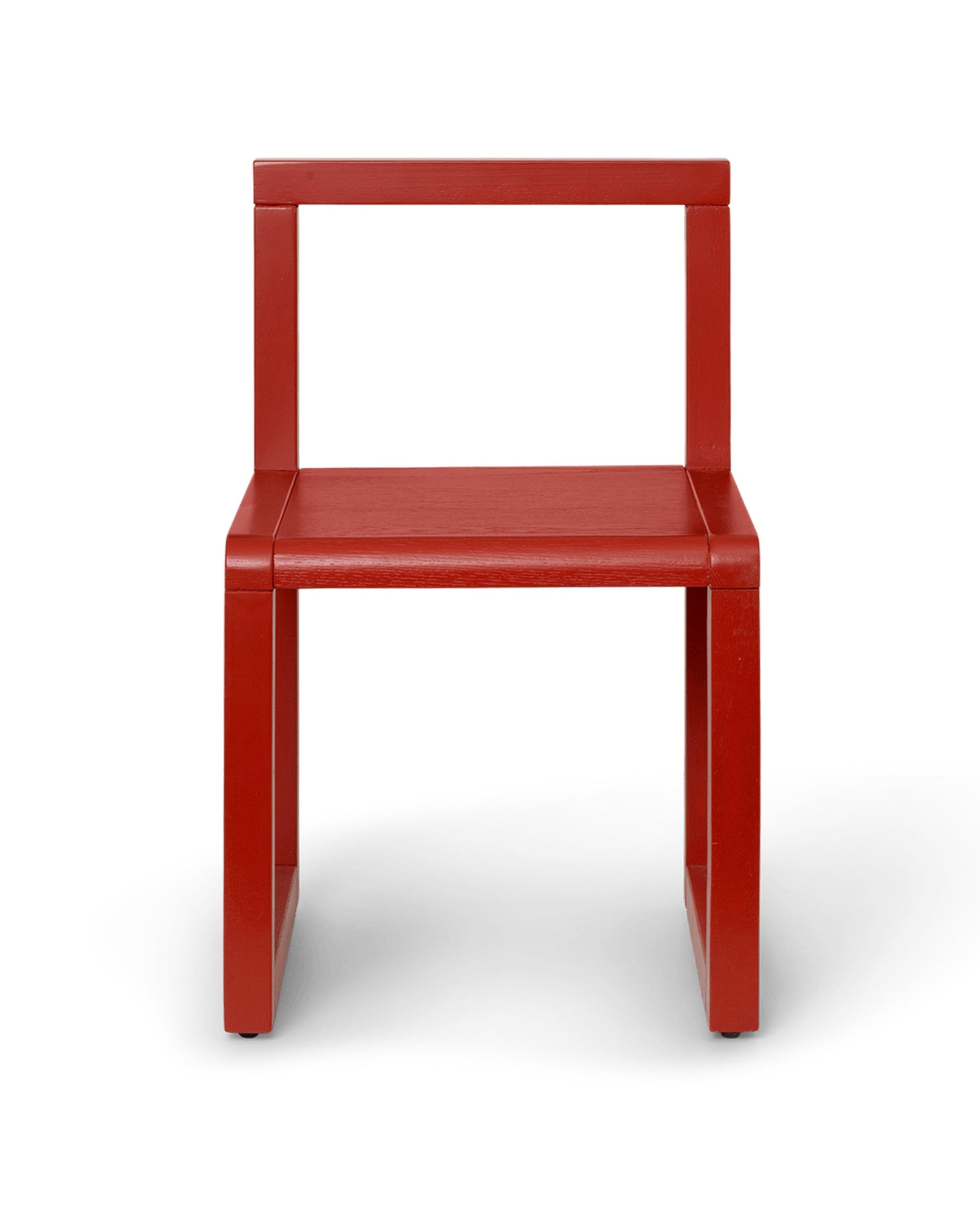 Detská stolička MALÝ ARCHITEKT červená
