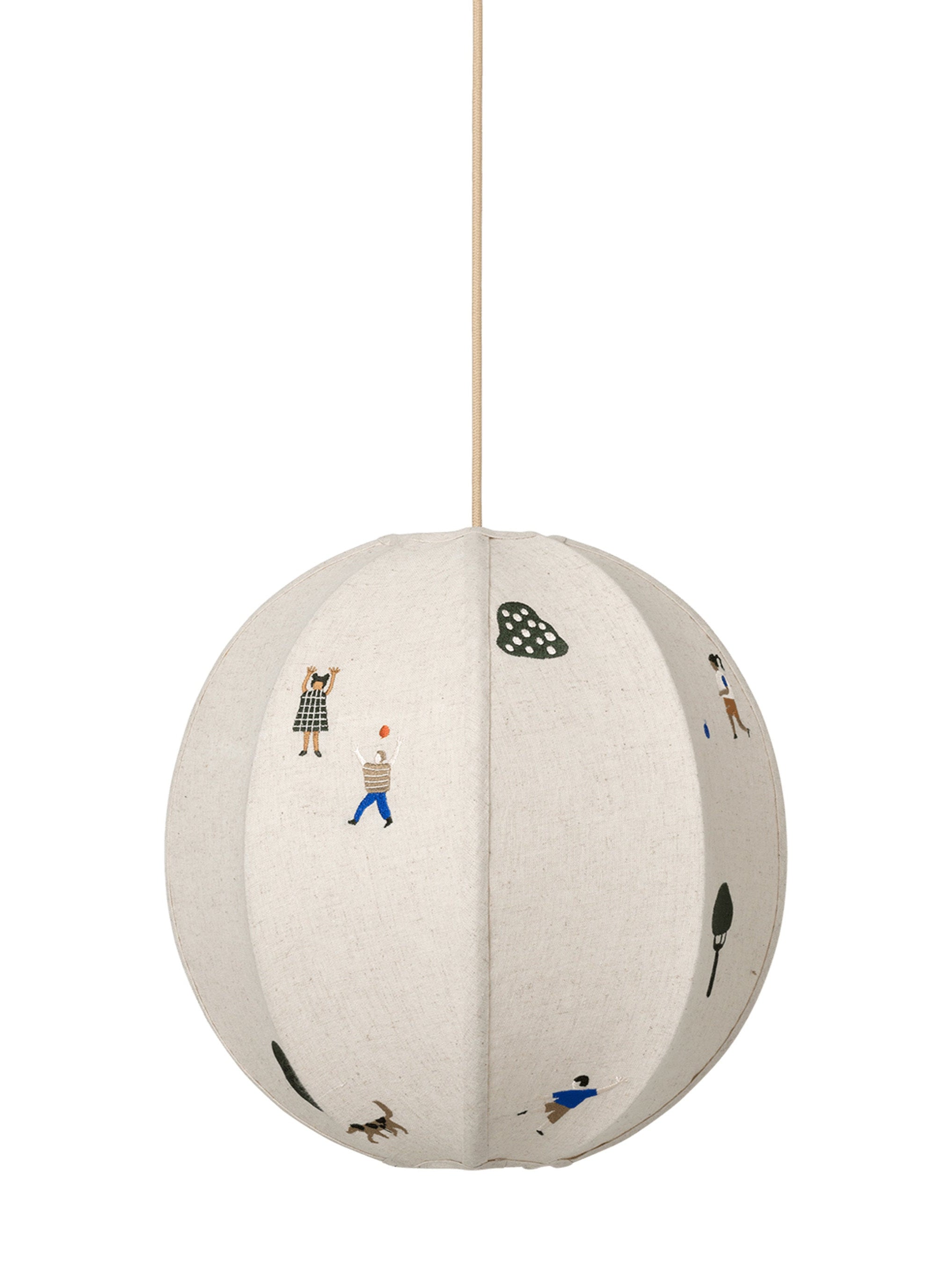 THE PARK lampshade broken white