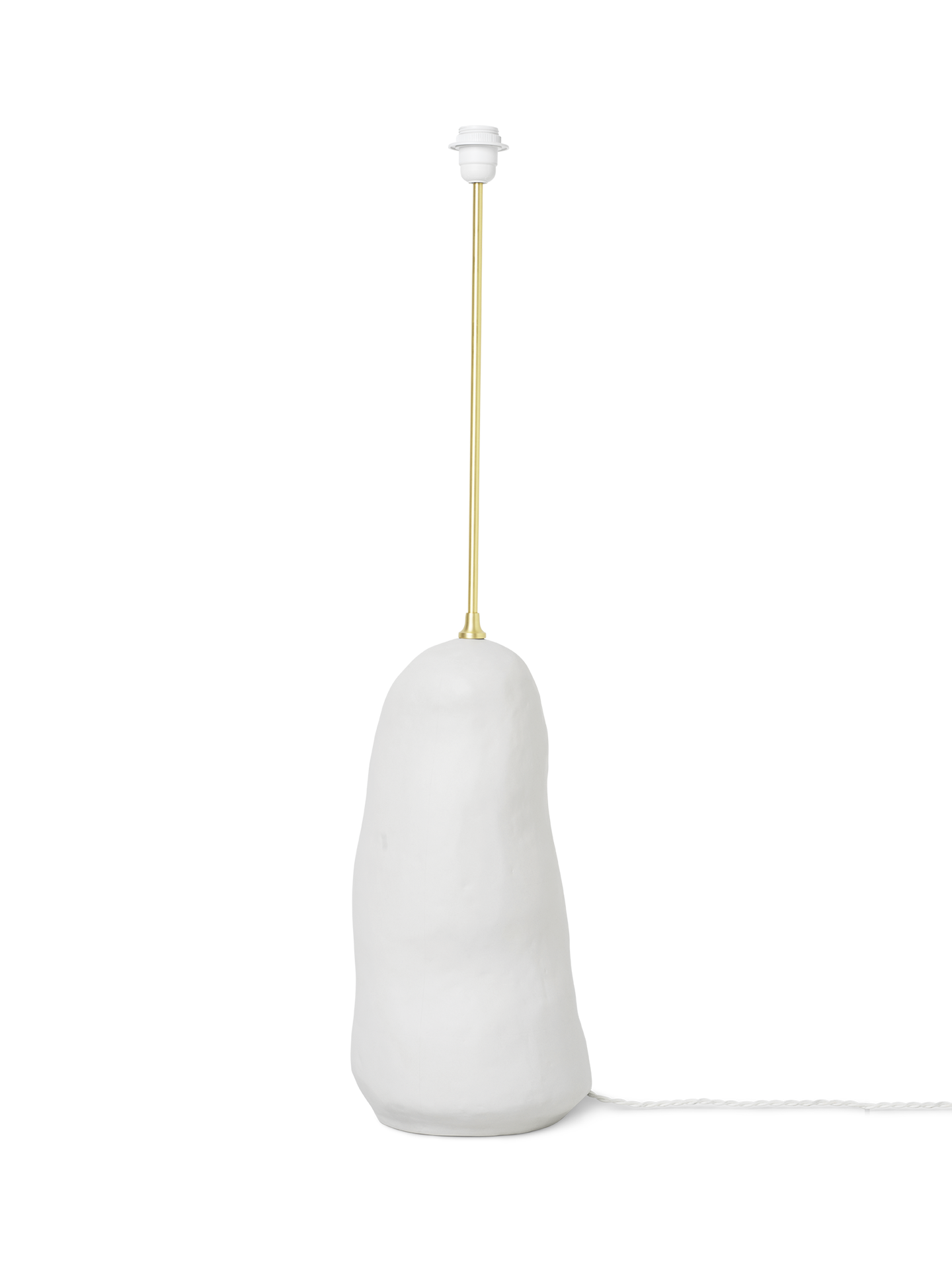 HEBE floor lamp base broken white