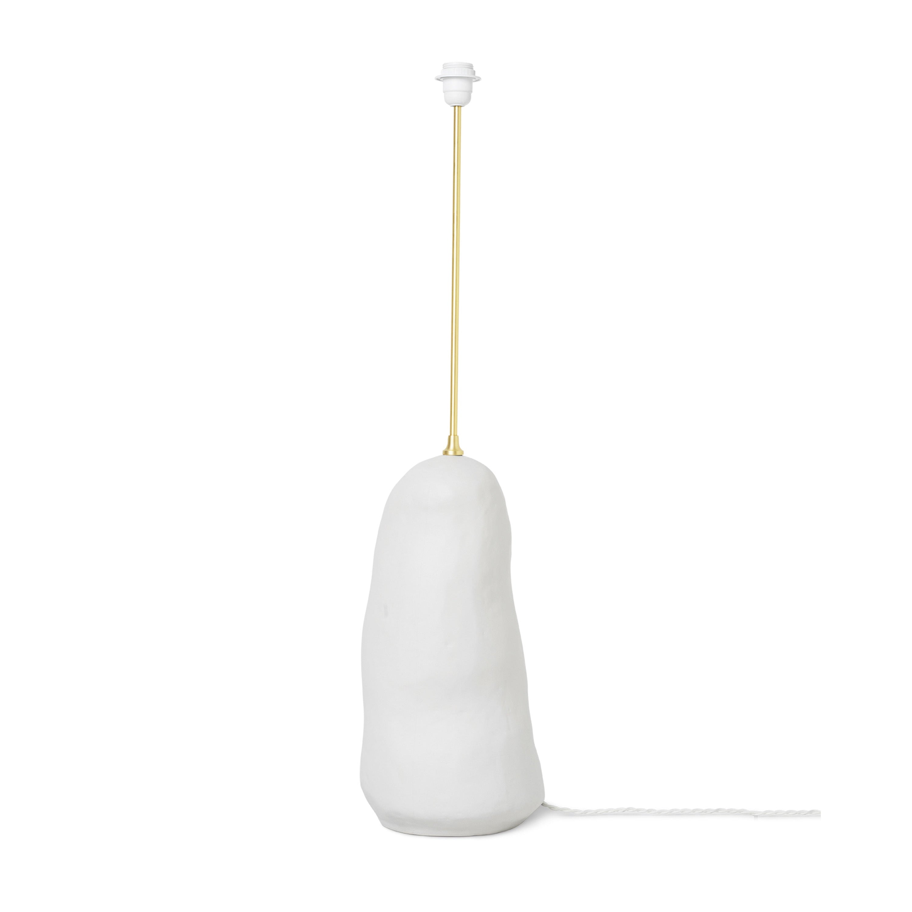 HEBE floor lamp base broken white