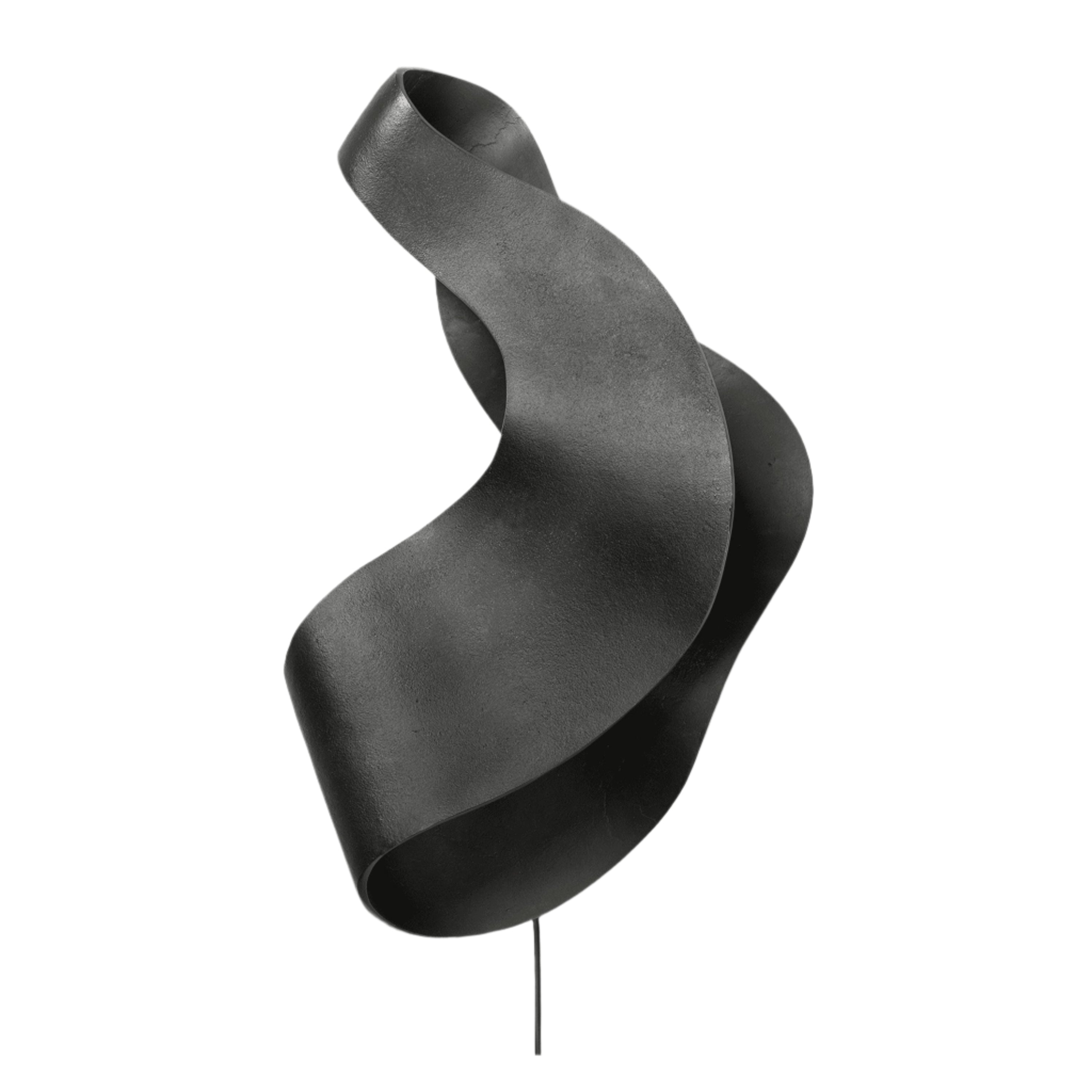 Nástenná lampa OYSTER čierna