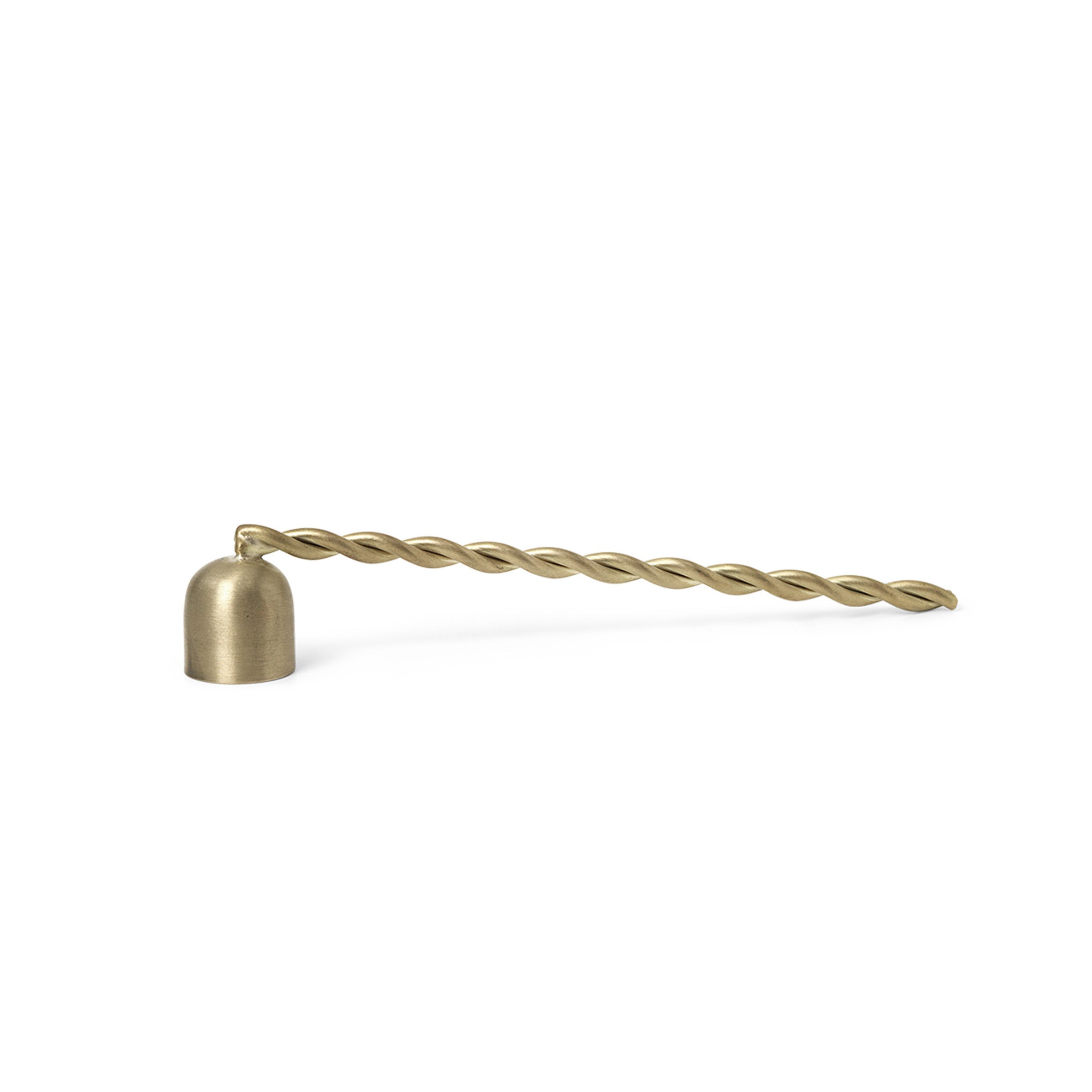 TWIST Candle Holder Brass