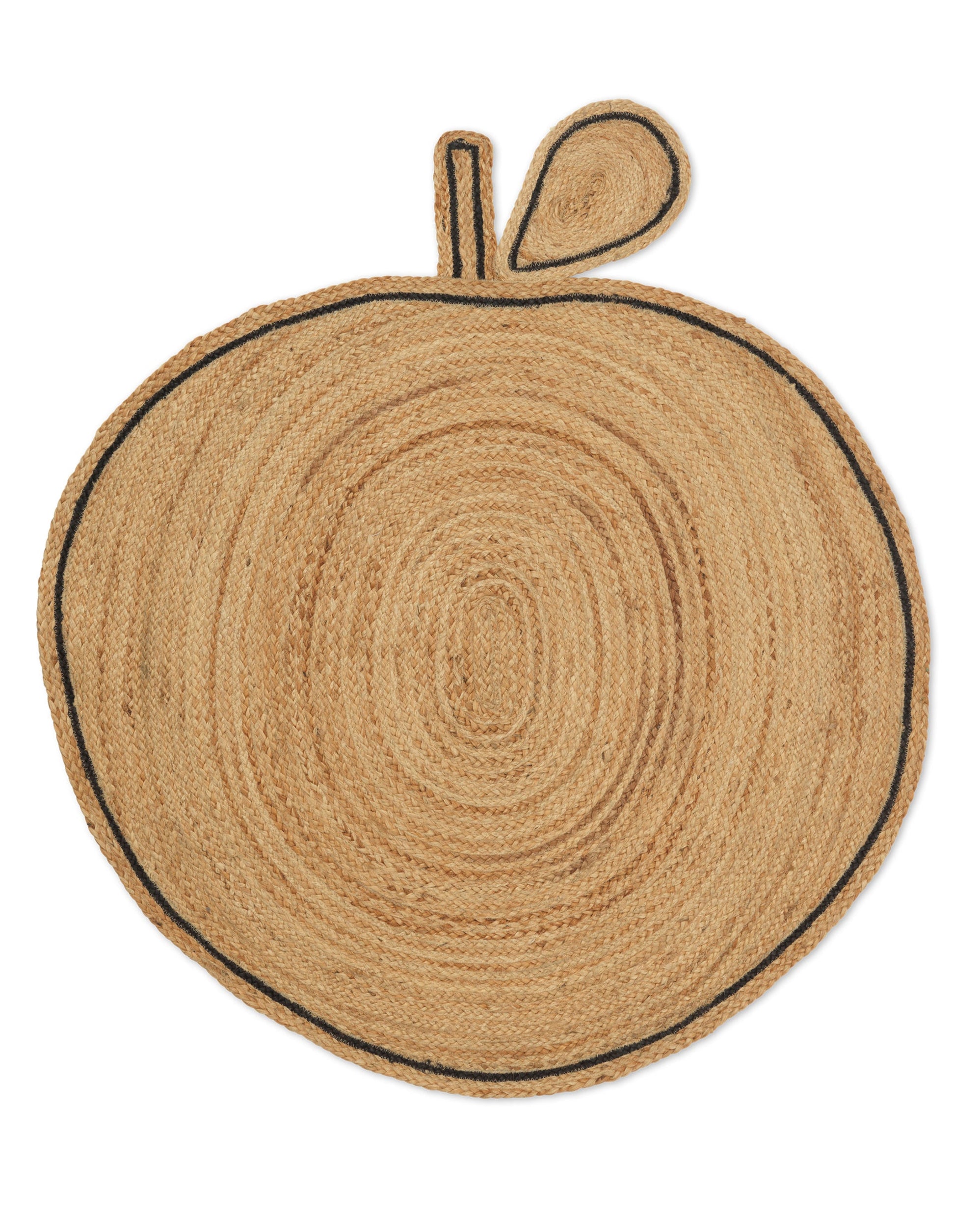 Woven rug APPLE jute