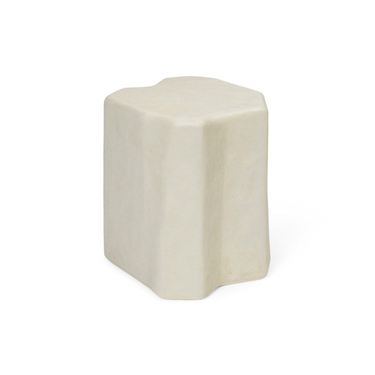 Stolička STAFFA zlomená biela