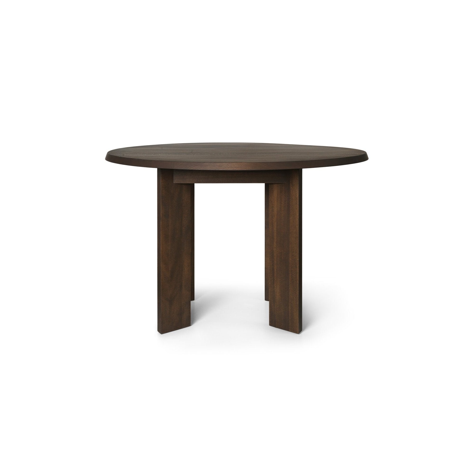 Okrúhly stôl TARN tmavý buk