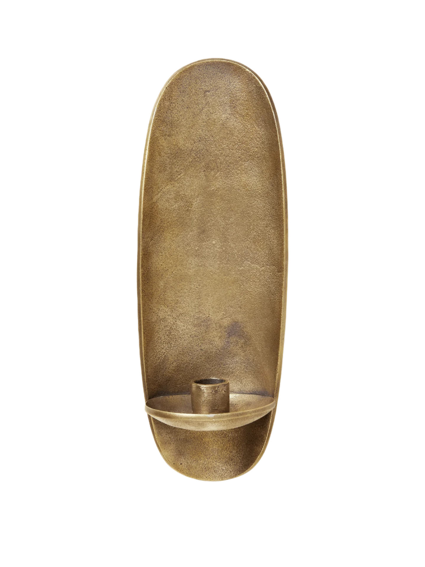 AGAPÉ wall sconce with brass finish