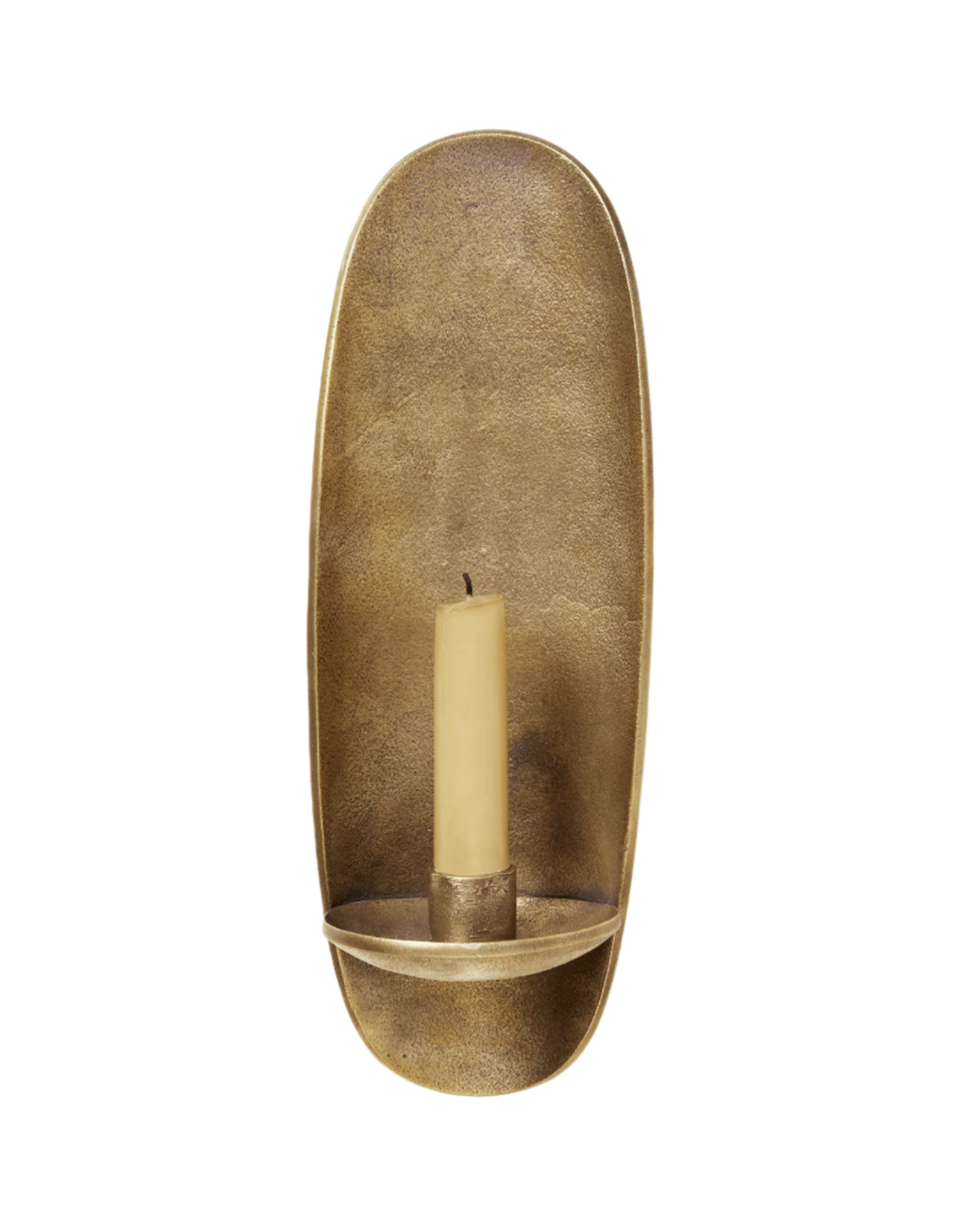 AGAPÉ wall sconce with brass finish