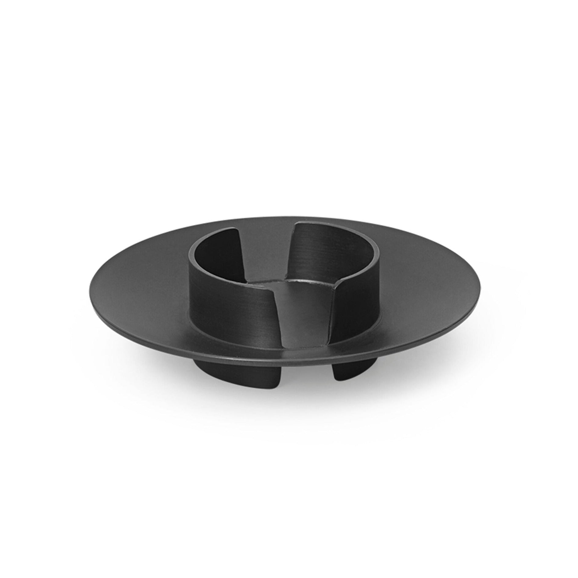 BLOCK Candle Holder Black Brass