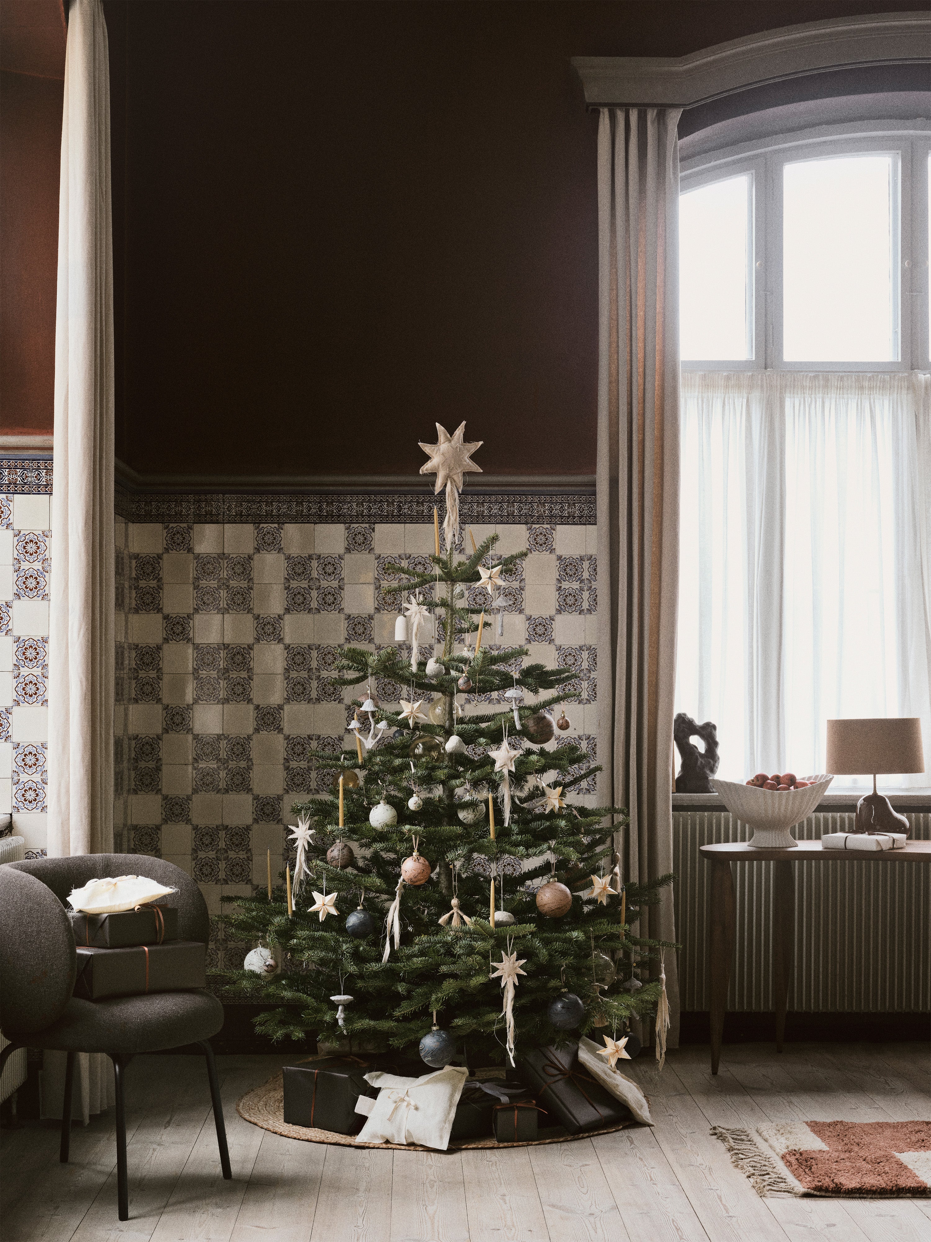 Star for the Christmas tree VELA cotton