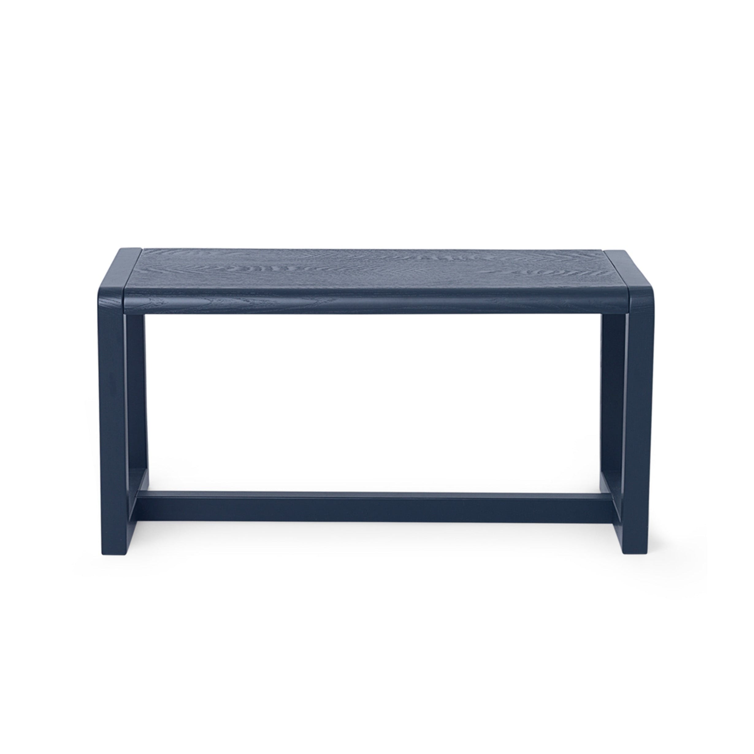 Detská lavička MALÝ ARCHITEKT tmavomodrá