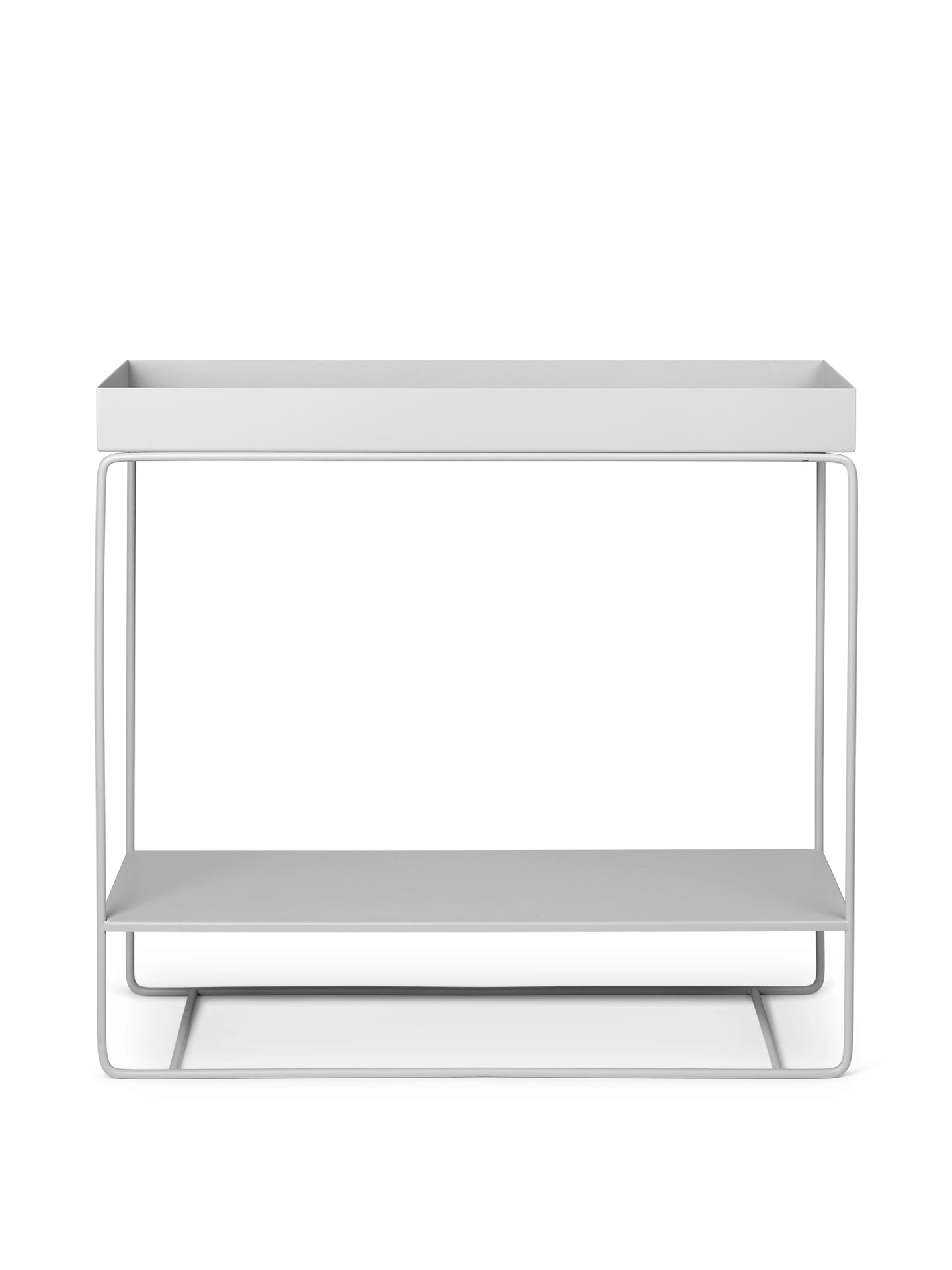 Konzola PLANT BOX DVOJÚROVŇOVÁ svetlosivá