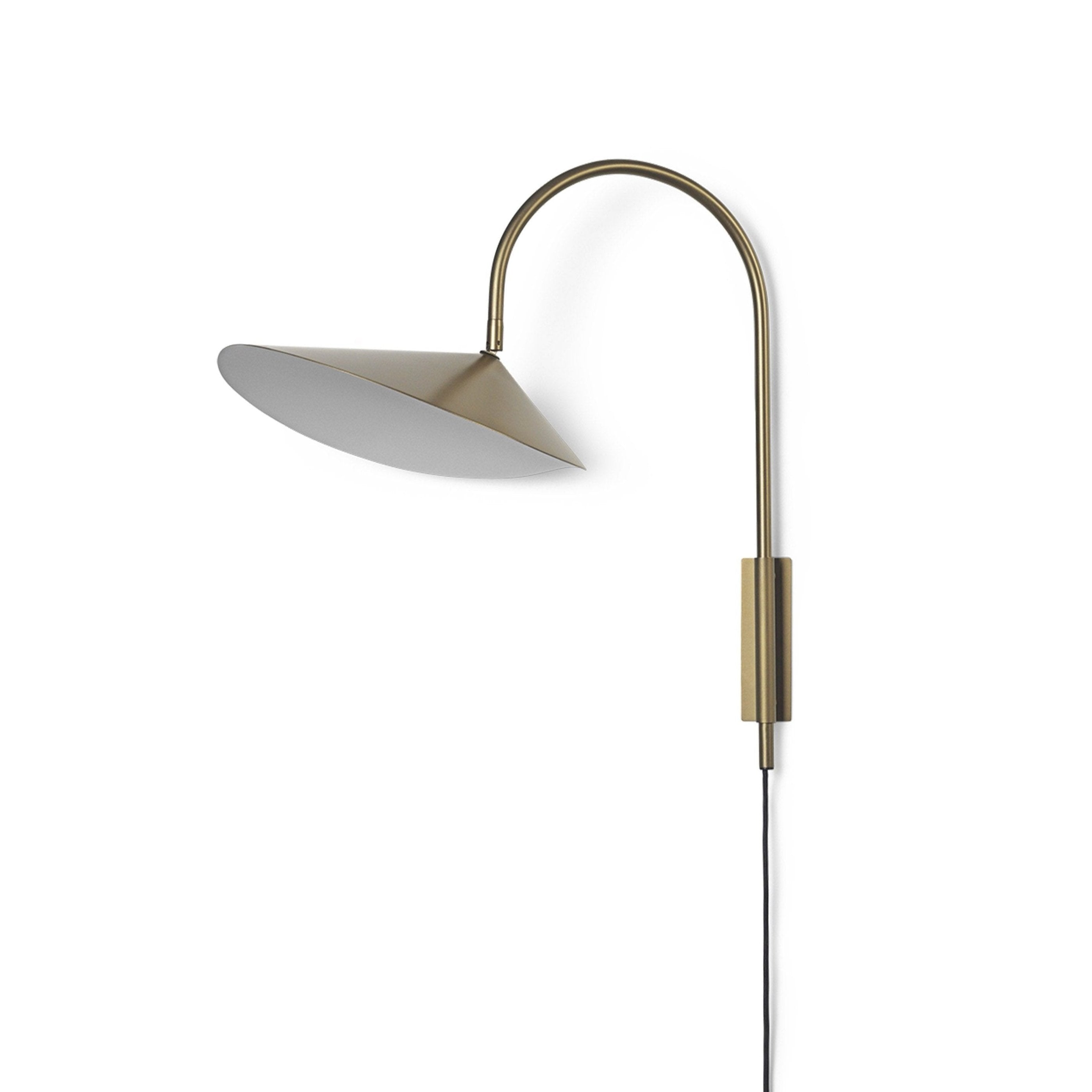 Nástenná lampa ARUM hnedá
