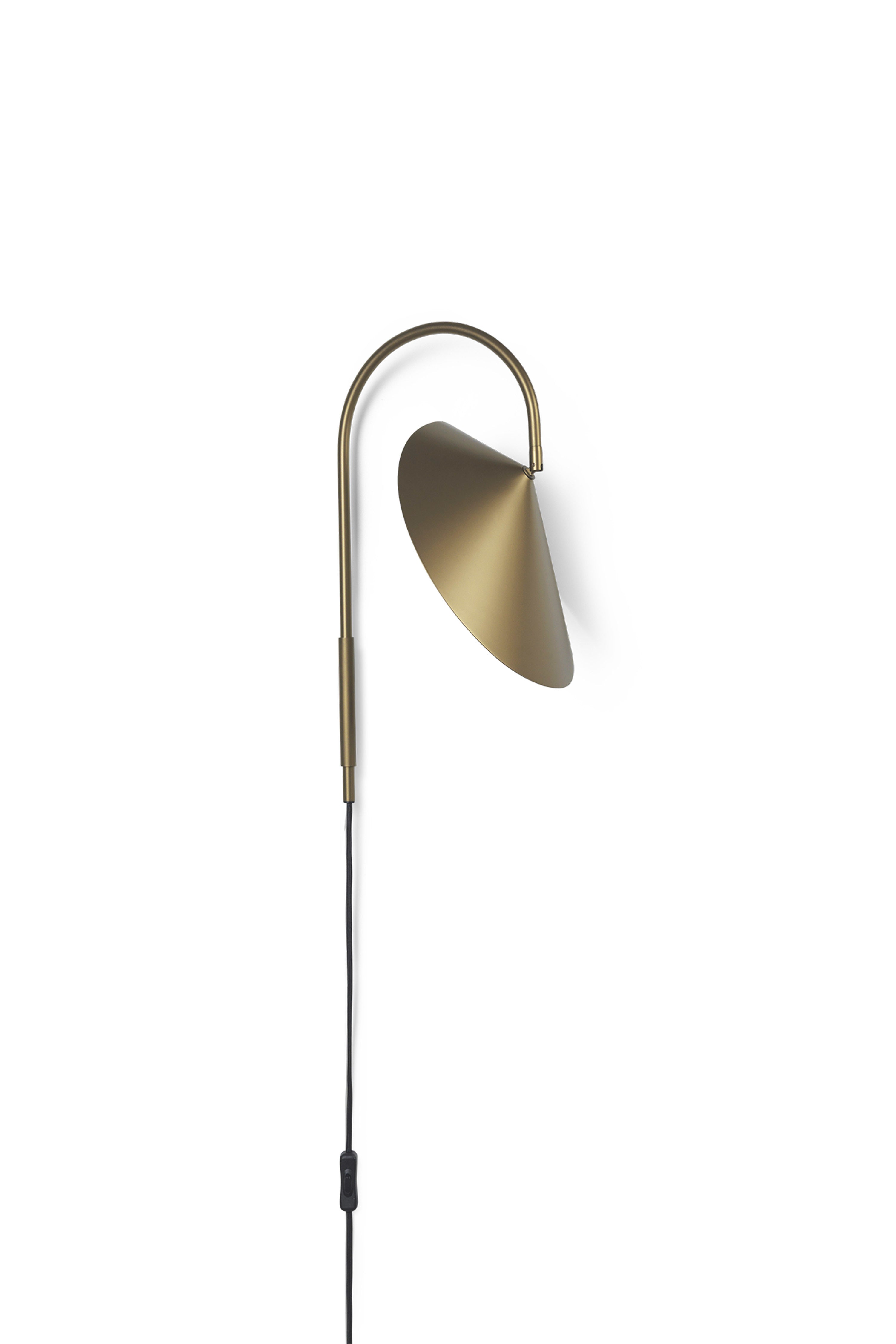 Nástenná lampa ARUM hnedá