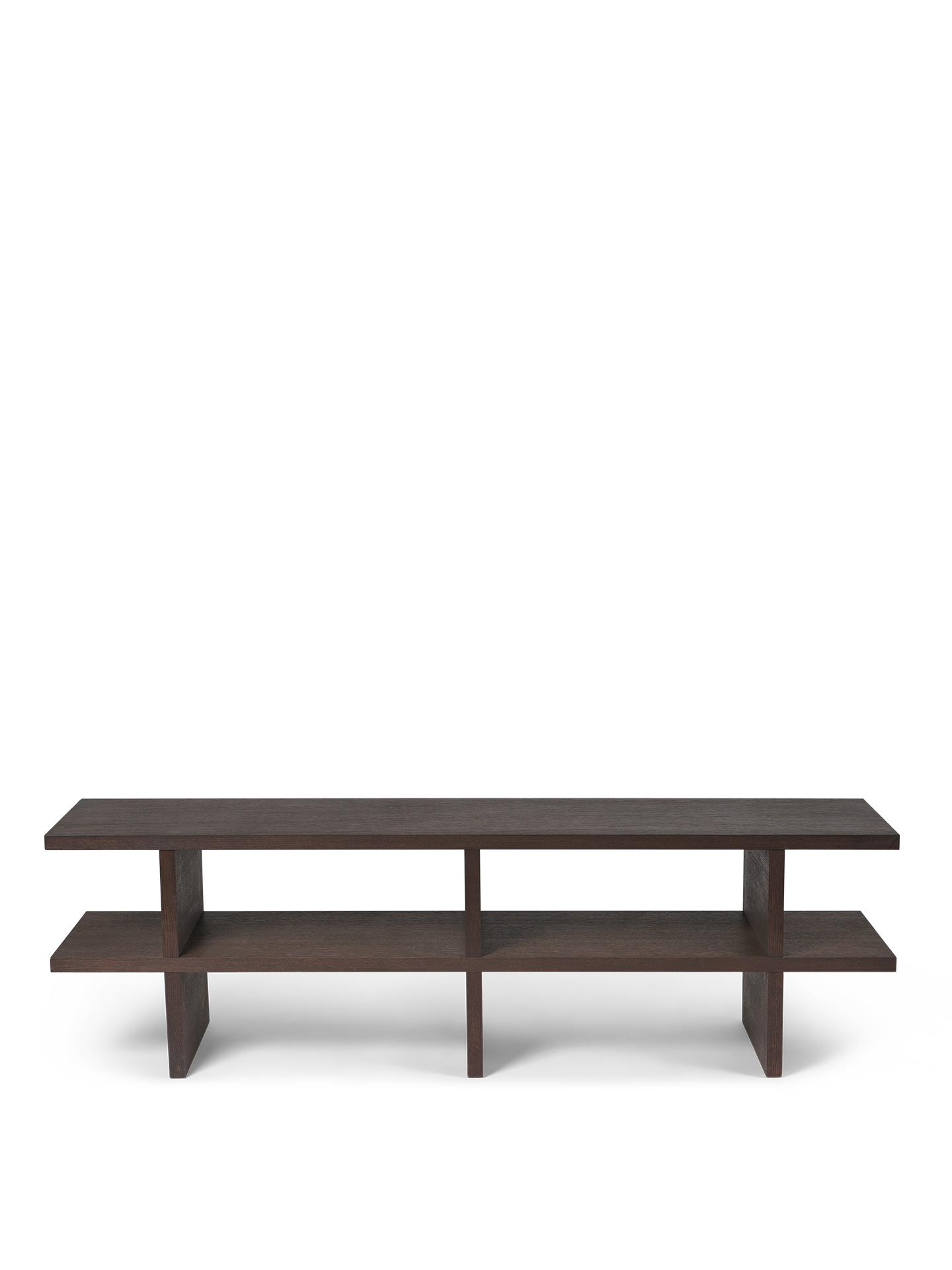 Black Bench Dark Oak Wood