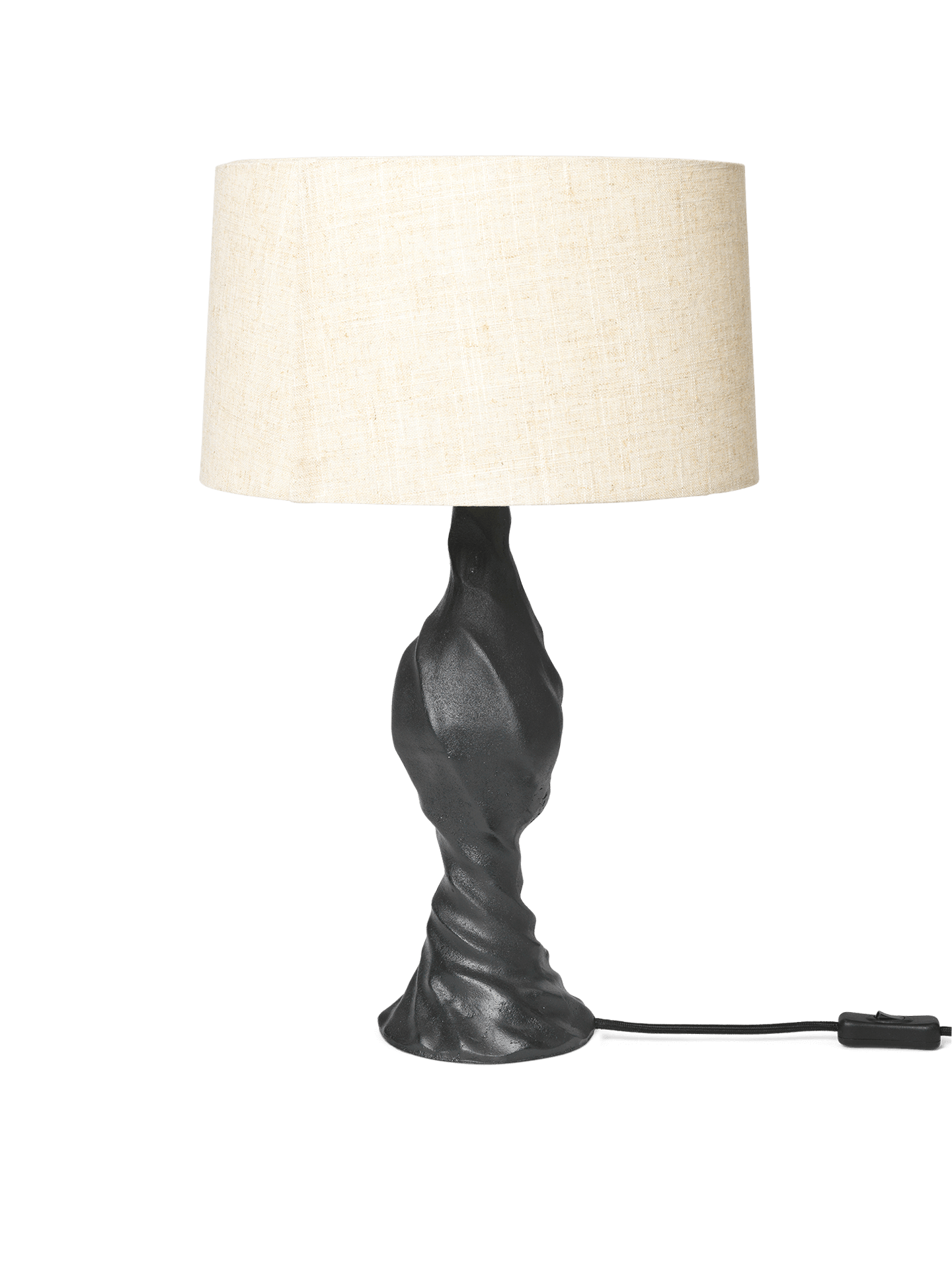 Podstavec stolnej lampy MOLTAN čierny