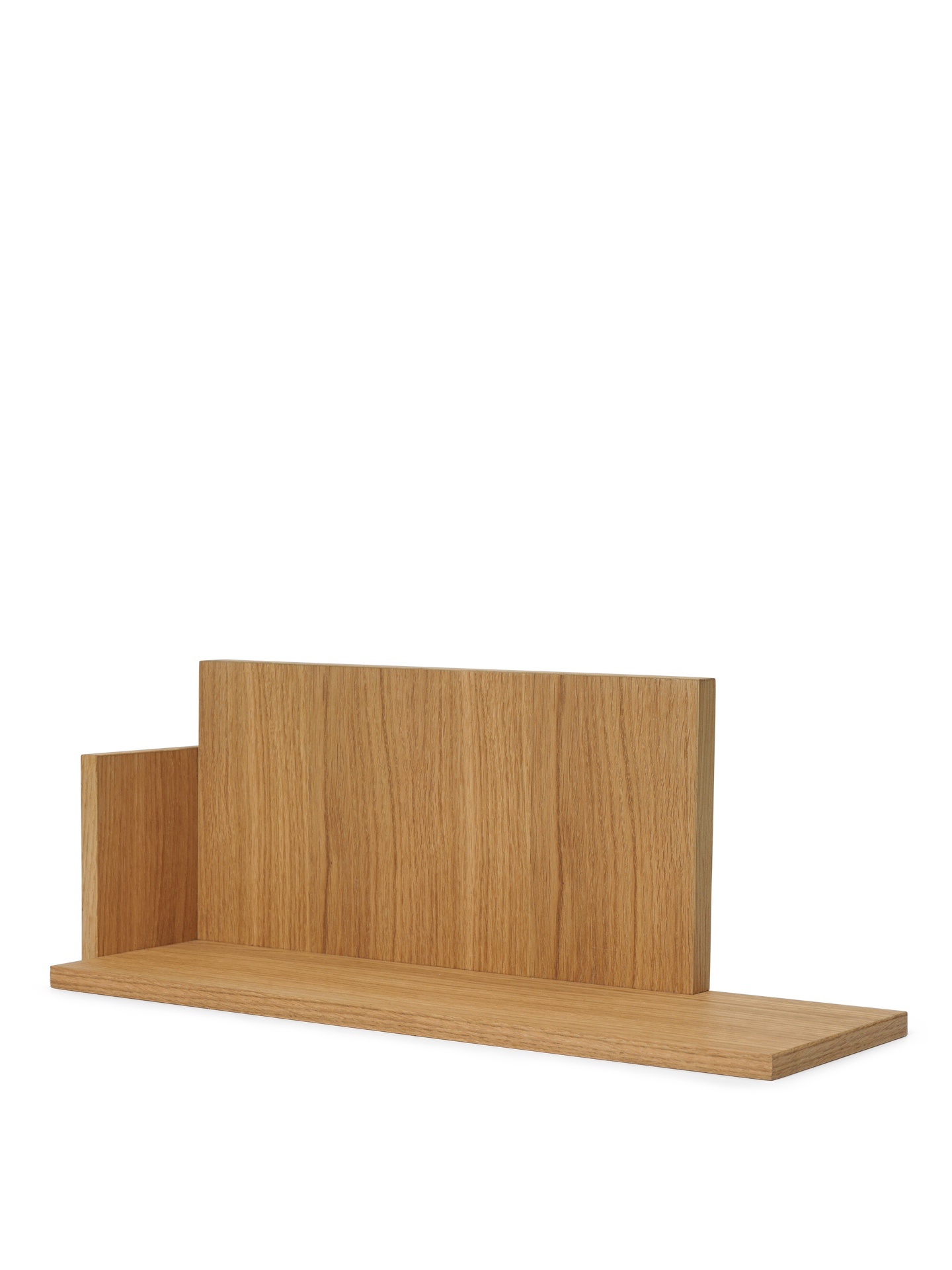 Závesná polica STAGGER LOW olejovaná dubová preglejka