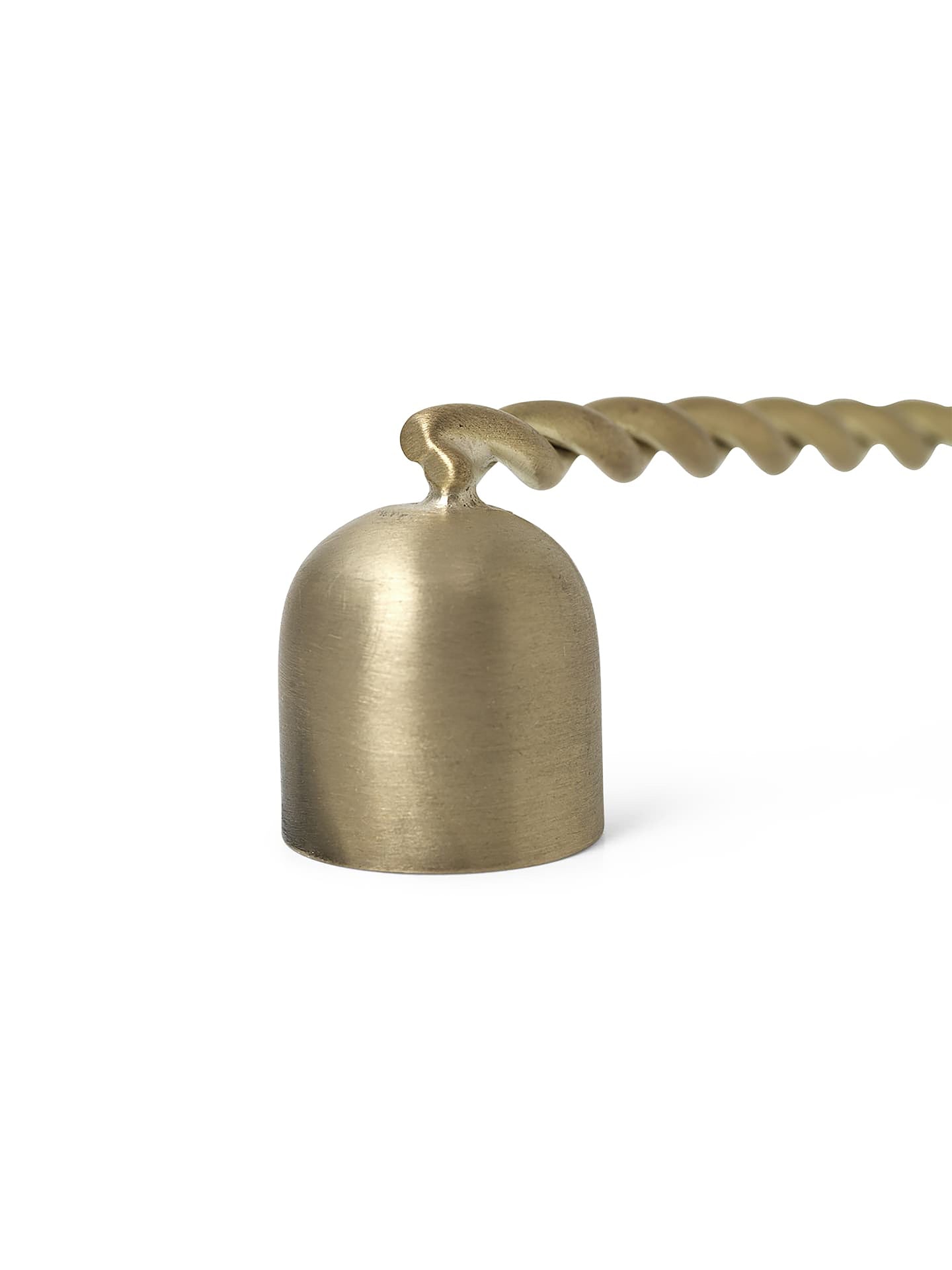 TWIST Candle Holder Brass