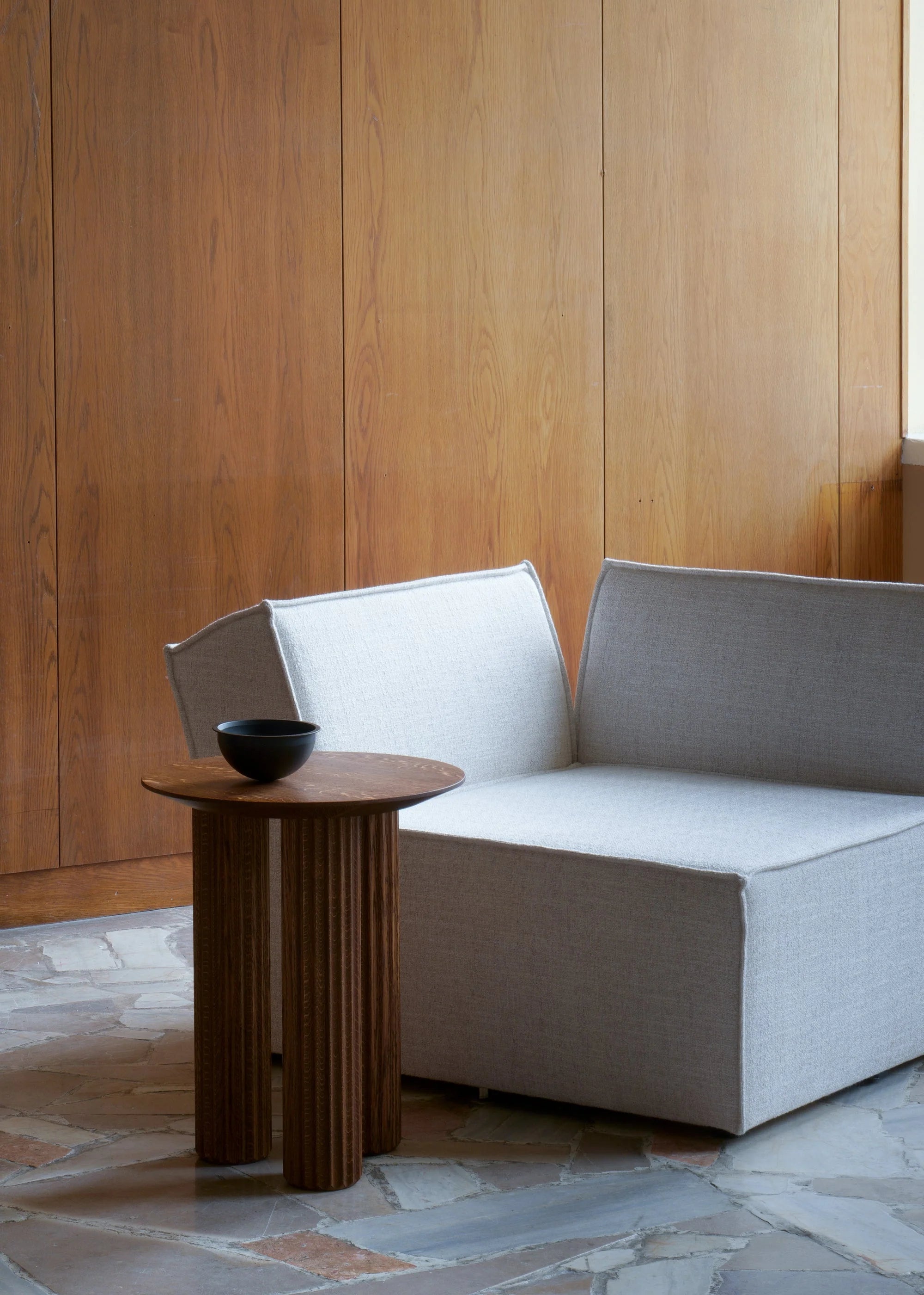 FILAR Side Table Dark Oak Wood