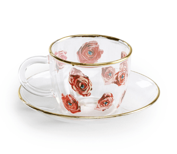 Filiżanka ROSES szklana Seletti Eye on Design