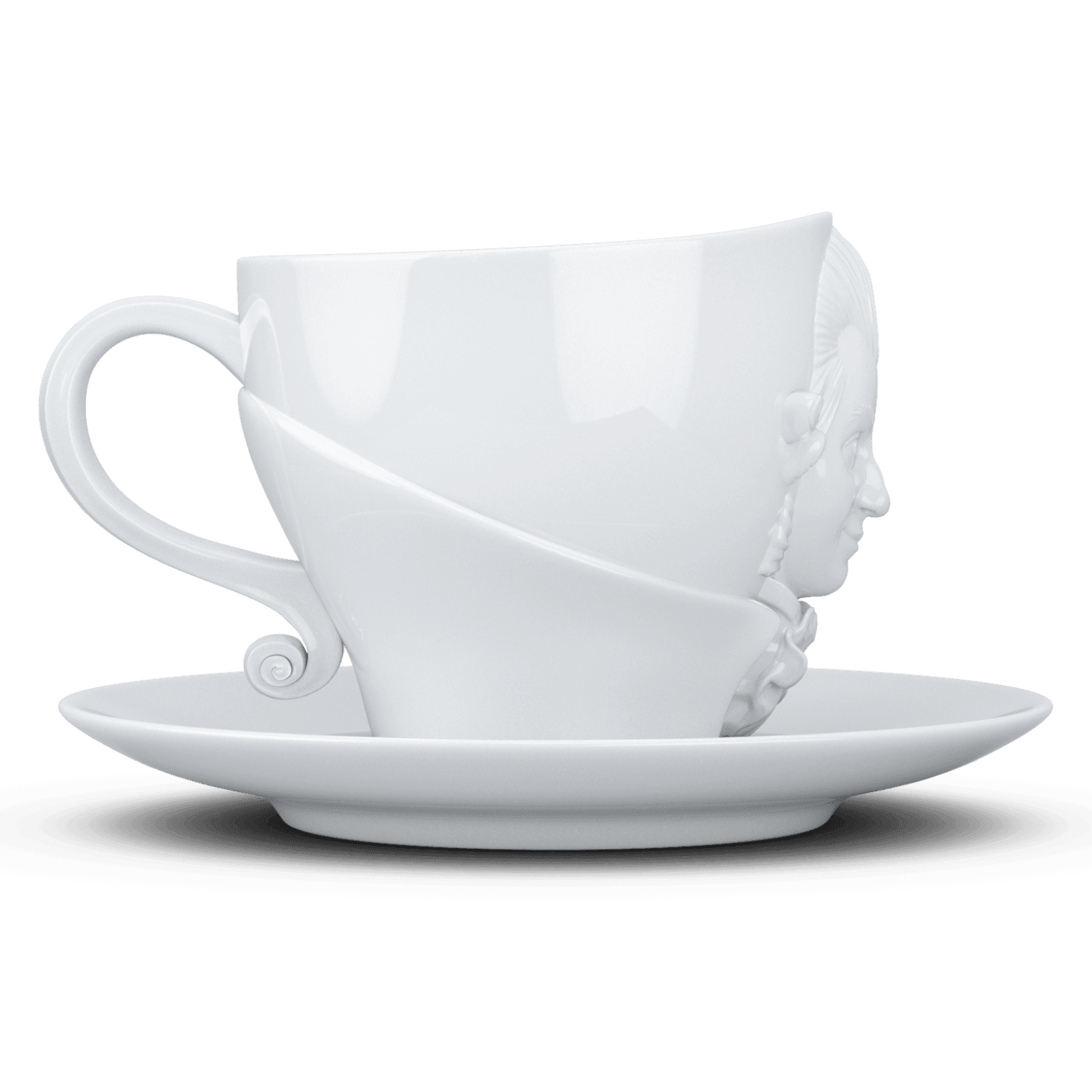 Filiżanka WOLFGANG AMADEUS MOZART biały 58products Eye on Design