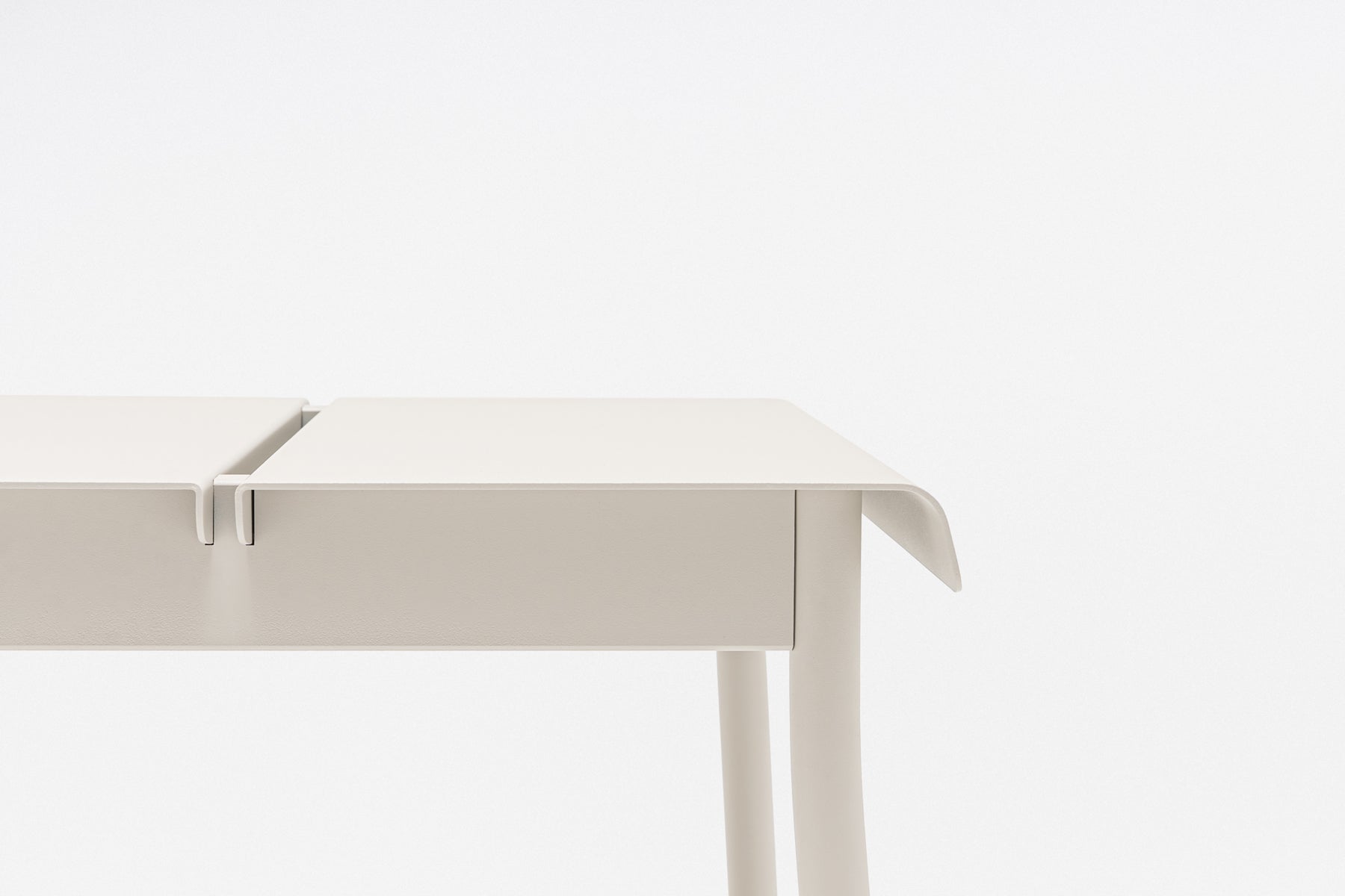 Záhradný kávový stolík FLANER z pozinkovanej ocele