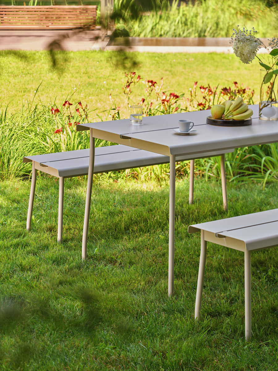 Záhradná lavička FLANER pozinkovaná oceľ