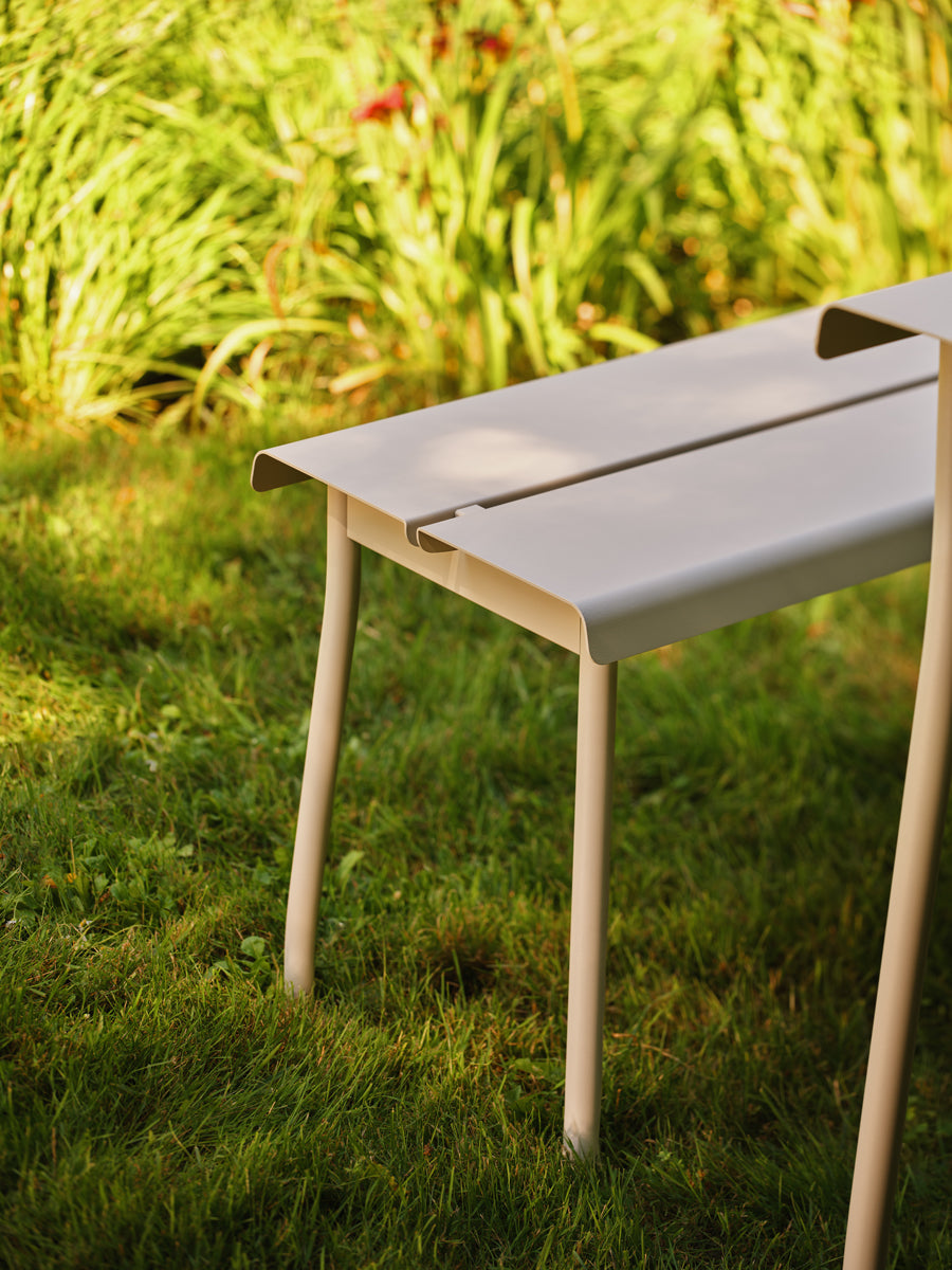 Záhradná lavička FLANER pozinkovaná oceľ