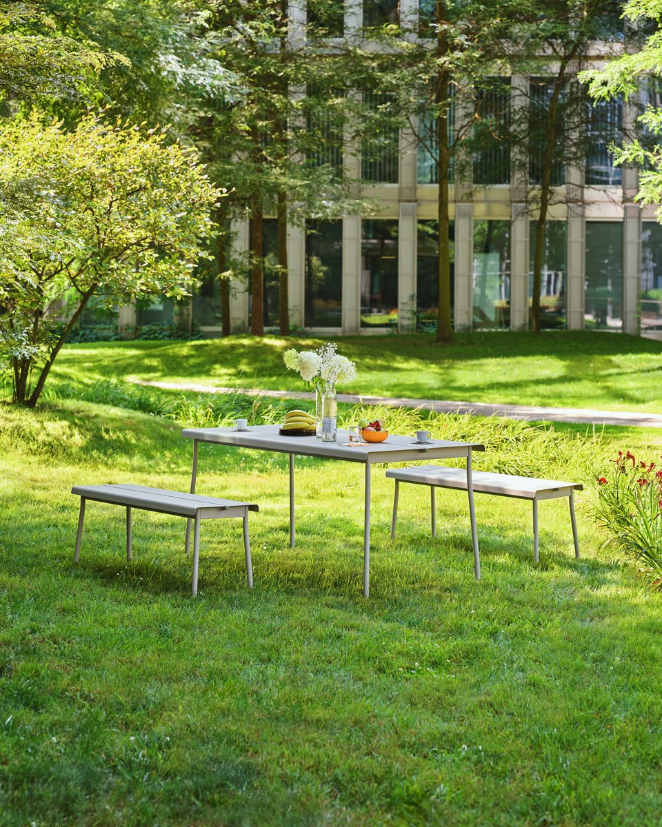 Záhradná lavička FLANER pozinkovaná oceľ