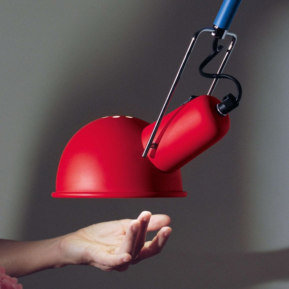 Nástenná lampa na ramene 265 CHROMATICA červená s modrou a žltou