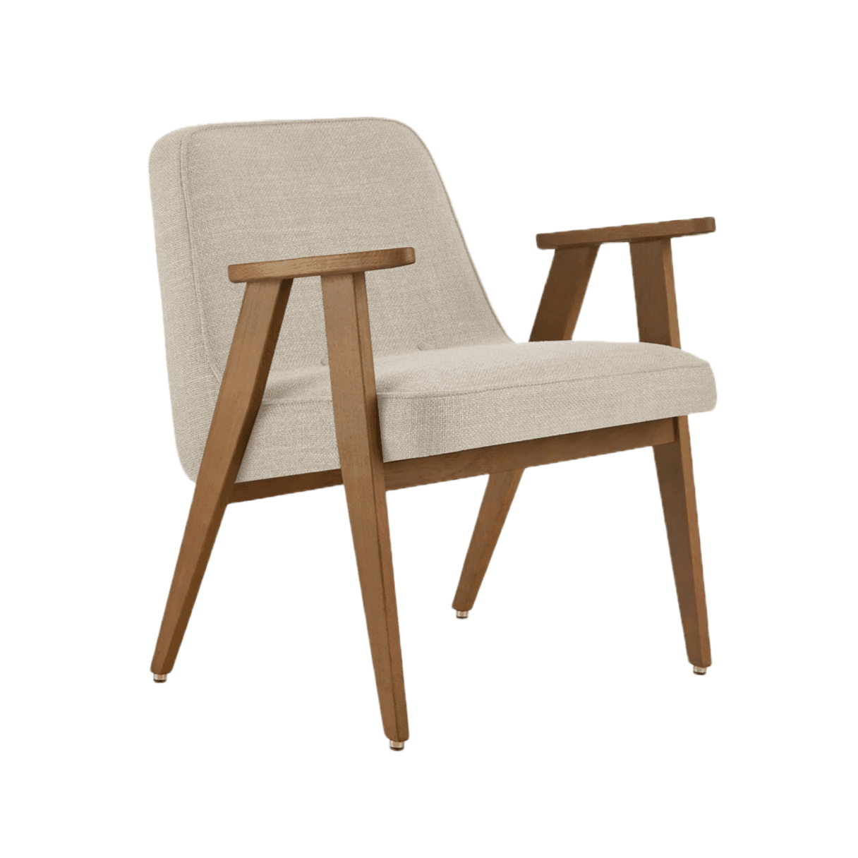 Upholstered Armchair 366 in New Coco Fabric