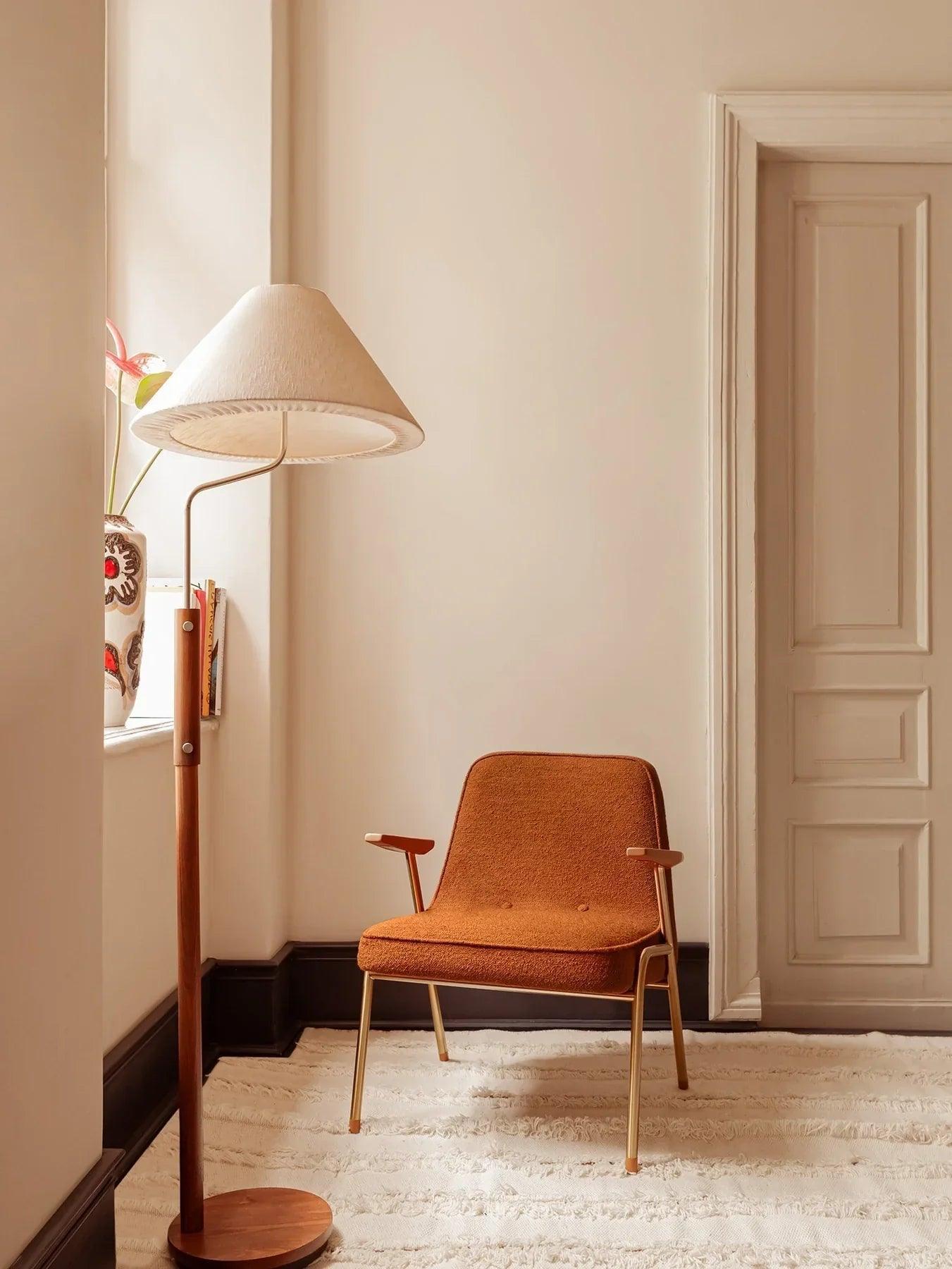 Fotel 366 METAL żółty w tkaninie Shine Velvet Mustard 366 concept Eye on Design