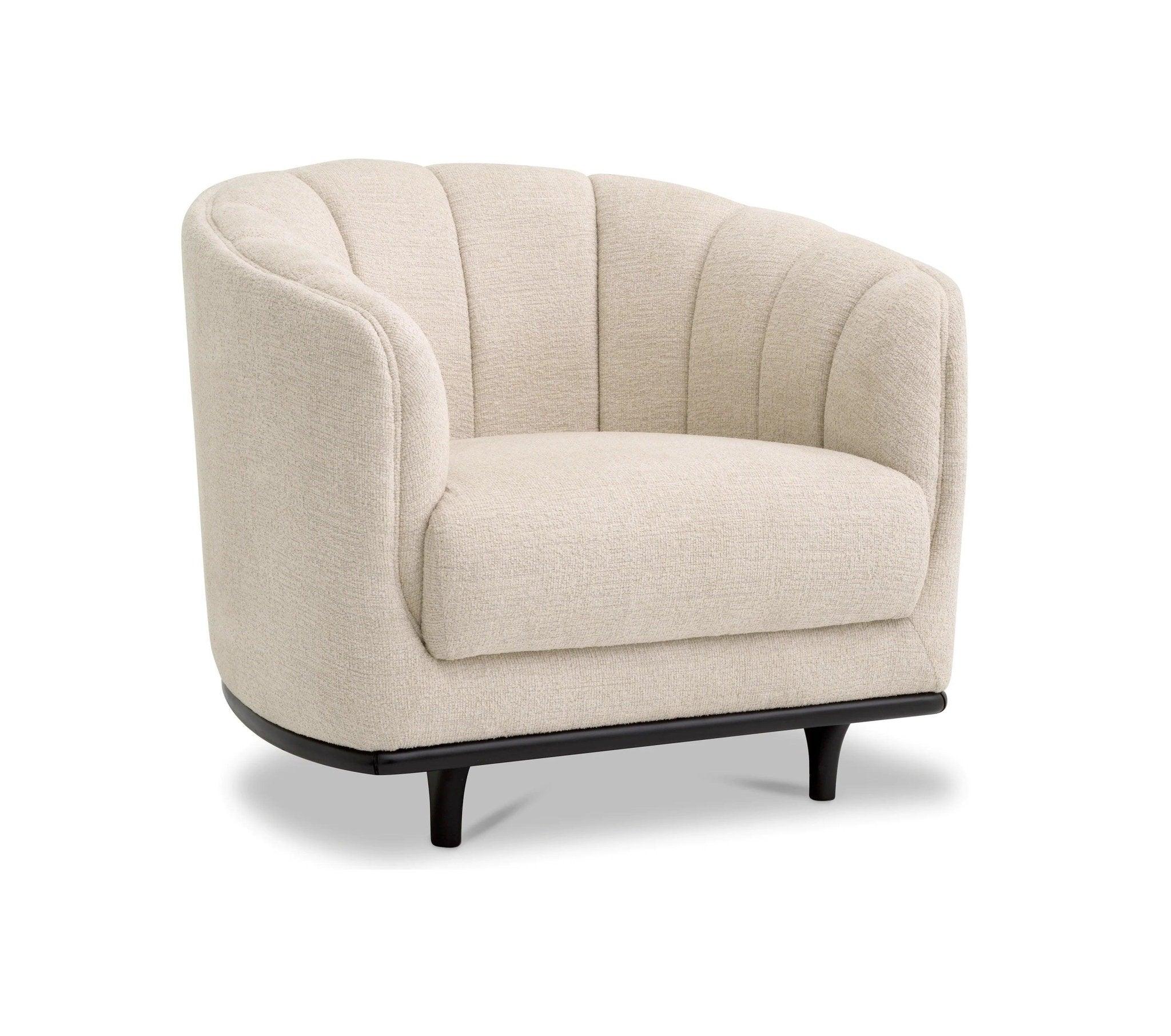 Fotel AGOSTINO beżowy Eichholtz Eye on Design