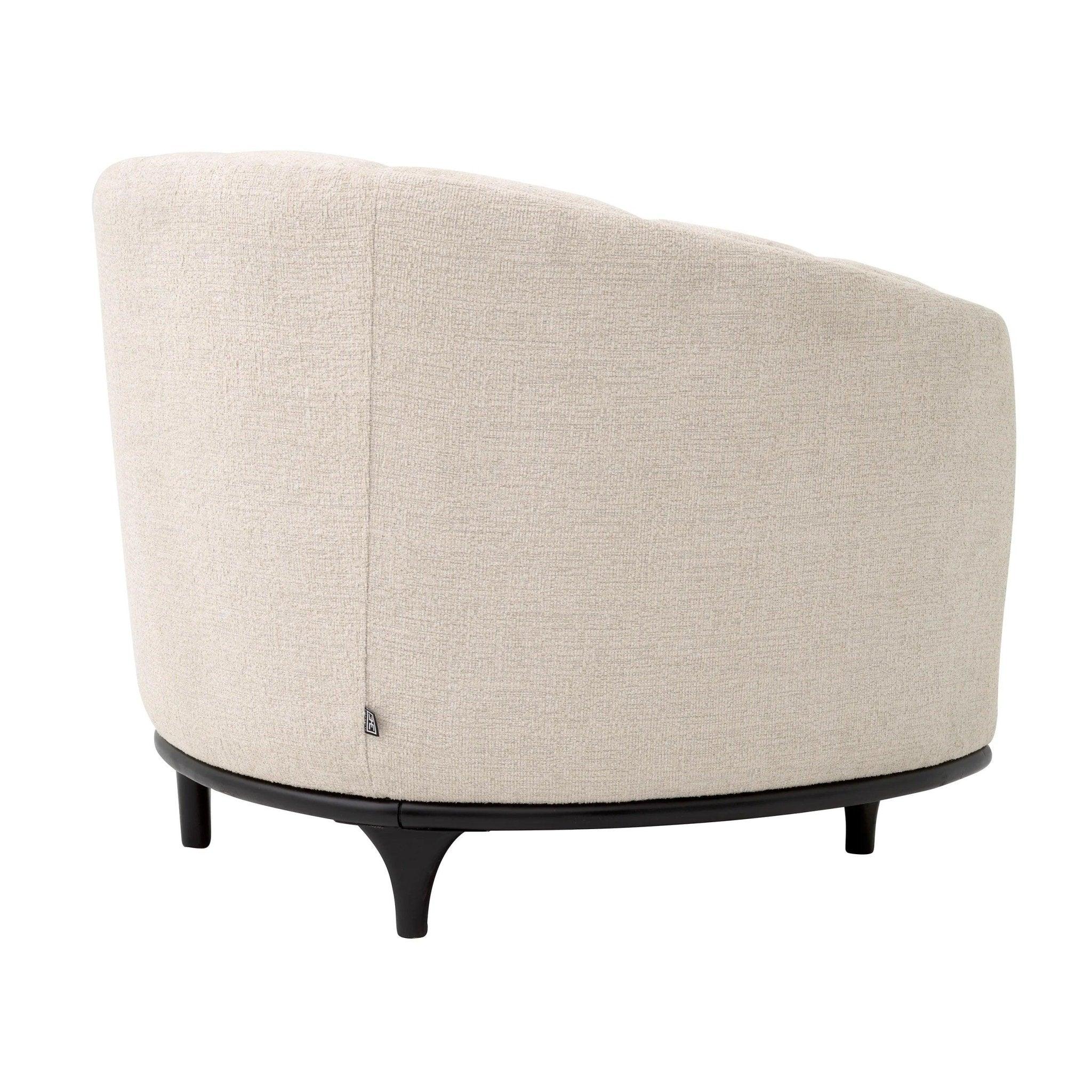 Fotel AGOSTINO beżowy Eichholtz Eye on Design